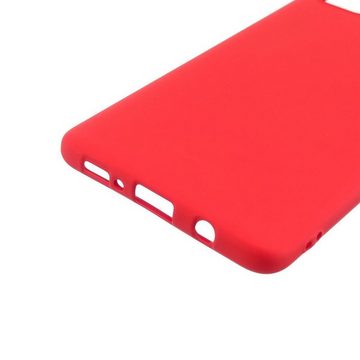 CoverKingz Handyhülle Hülle für Samsung Galaxy A52/A52 5G/A52s 5G Handy Silikon Case Cover 16,4 cm (6,5 Zoll), Schutzhülle Handyhülle Silikoncover Softcase farbig