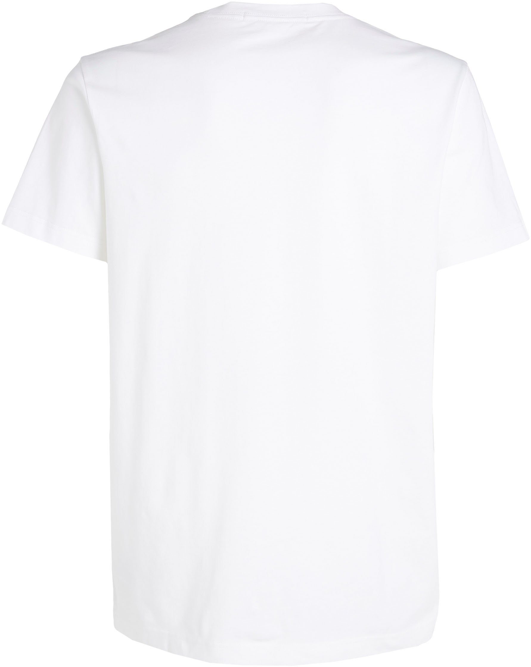 Calvin Logoschriftzug MONOLOGO mit Klein T-Shirt Bright Jeans REGULAR White TEE