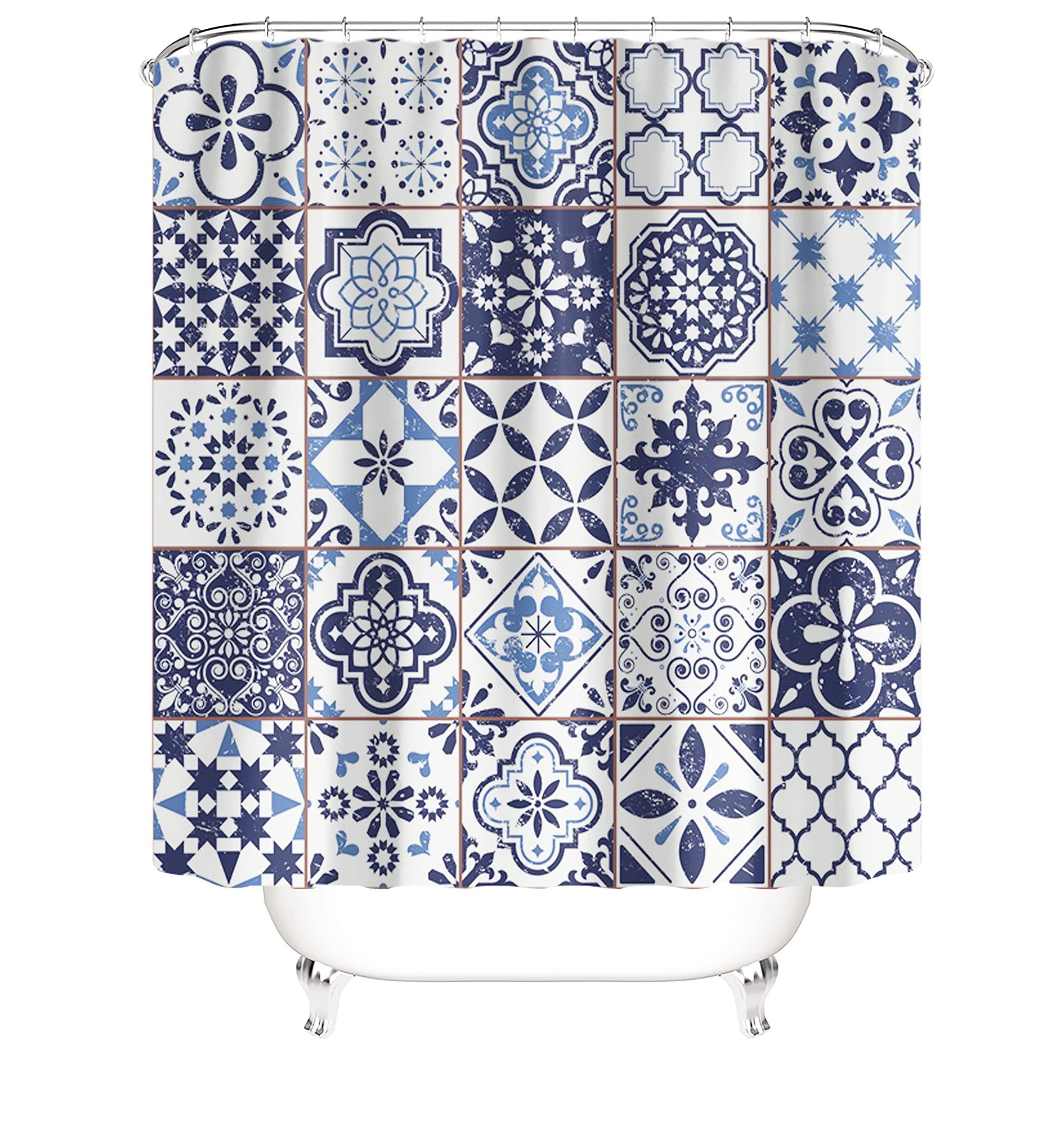 M&W DAS DESIGN Duschvorhang Anti schimmel Waschbar bad vorhang Shower curtains 180x200