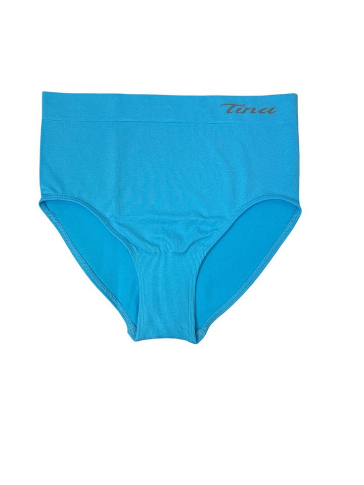 Dekker Taillenslip Damenslip "Tina" Seamless ohne Nähte super elastisch (Packung, 3er Pack) mit Logoschriftzug am Wäschebund