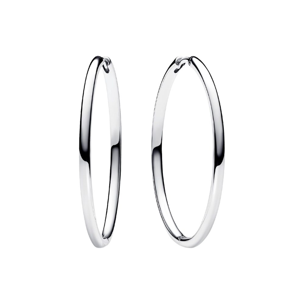Pandora Paar Creolen 293336C00, Pandora Moments, Pandora, Creolen, Silberfarben, Sterling Silber
