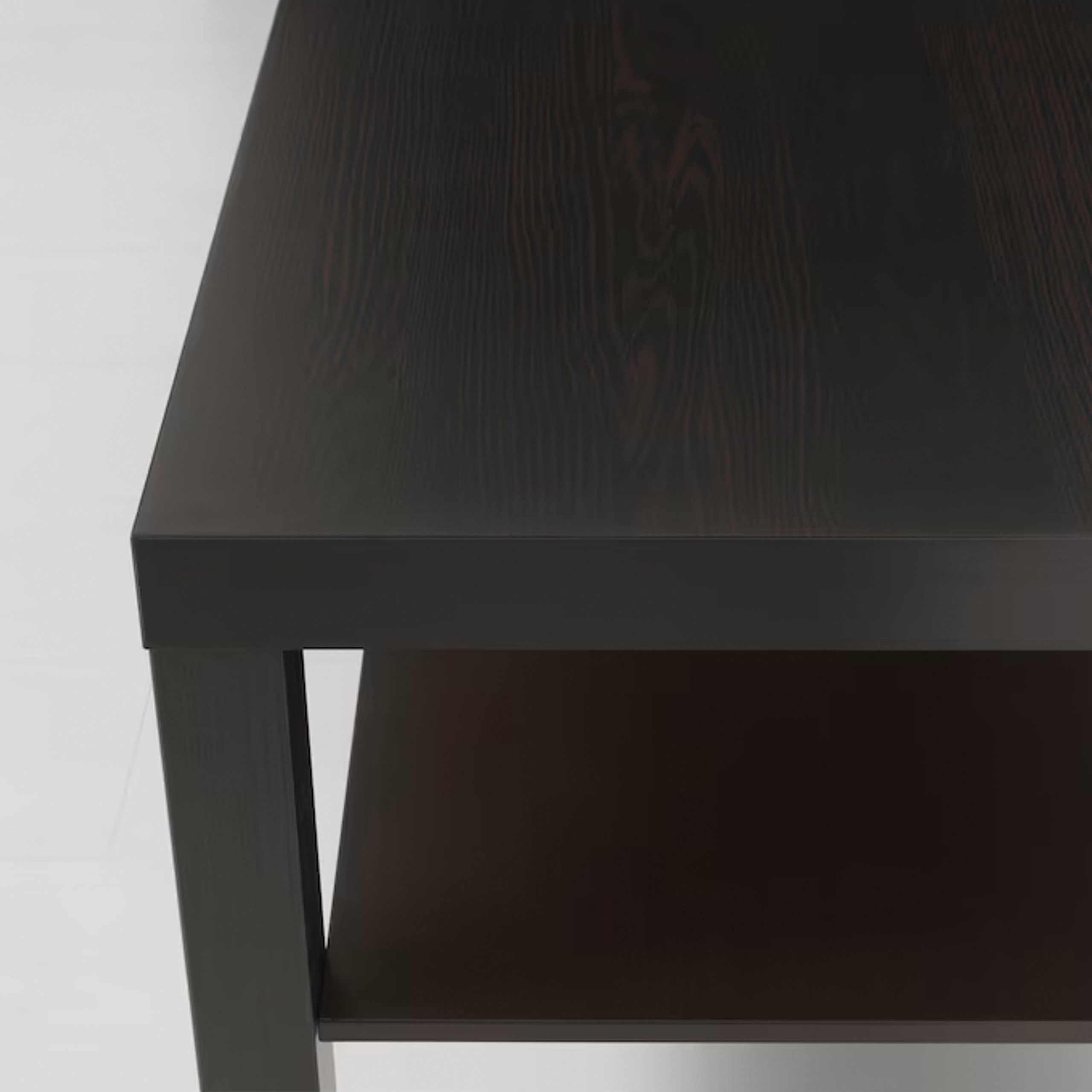 IKEA Couchtisch LACK Schwarzbrauner Couchtisch 90x55 cm IKEA