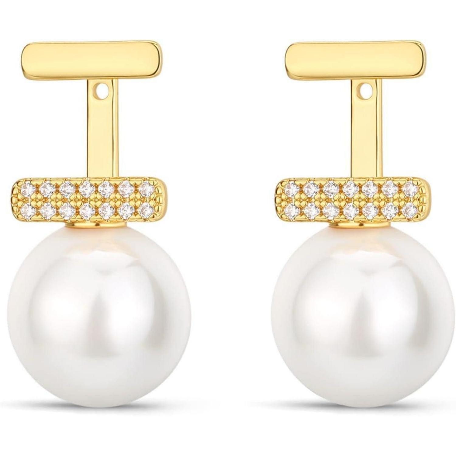 LuxusKollektion Ohrring und Ketten Set Creolen Silber 925 Damen Chunky Hypo günstig online kaufen