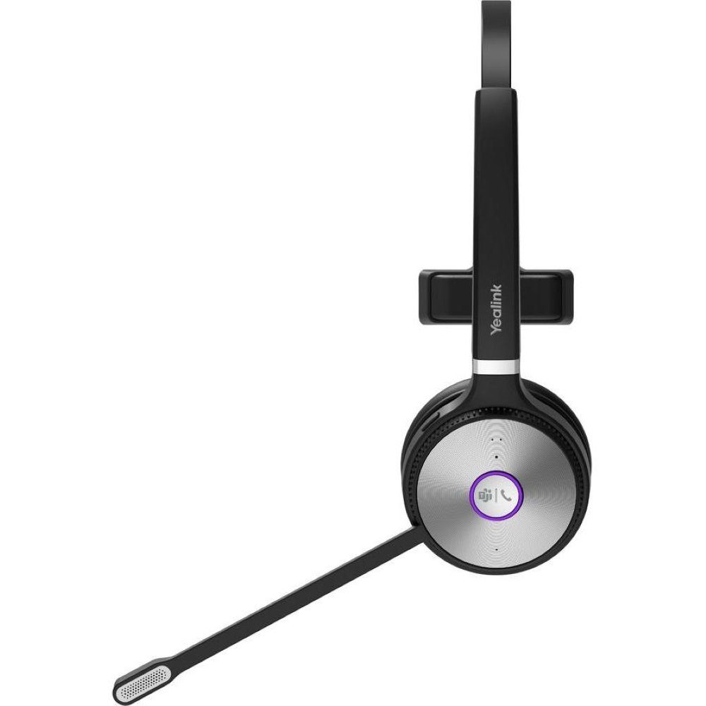 Yealink Headset - schwarz Mono WH62 On-Ear-Kopfhörer UC -