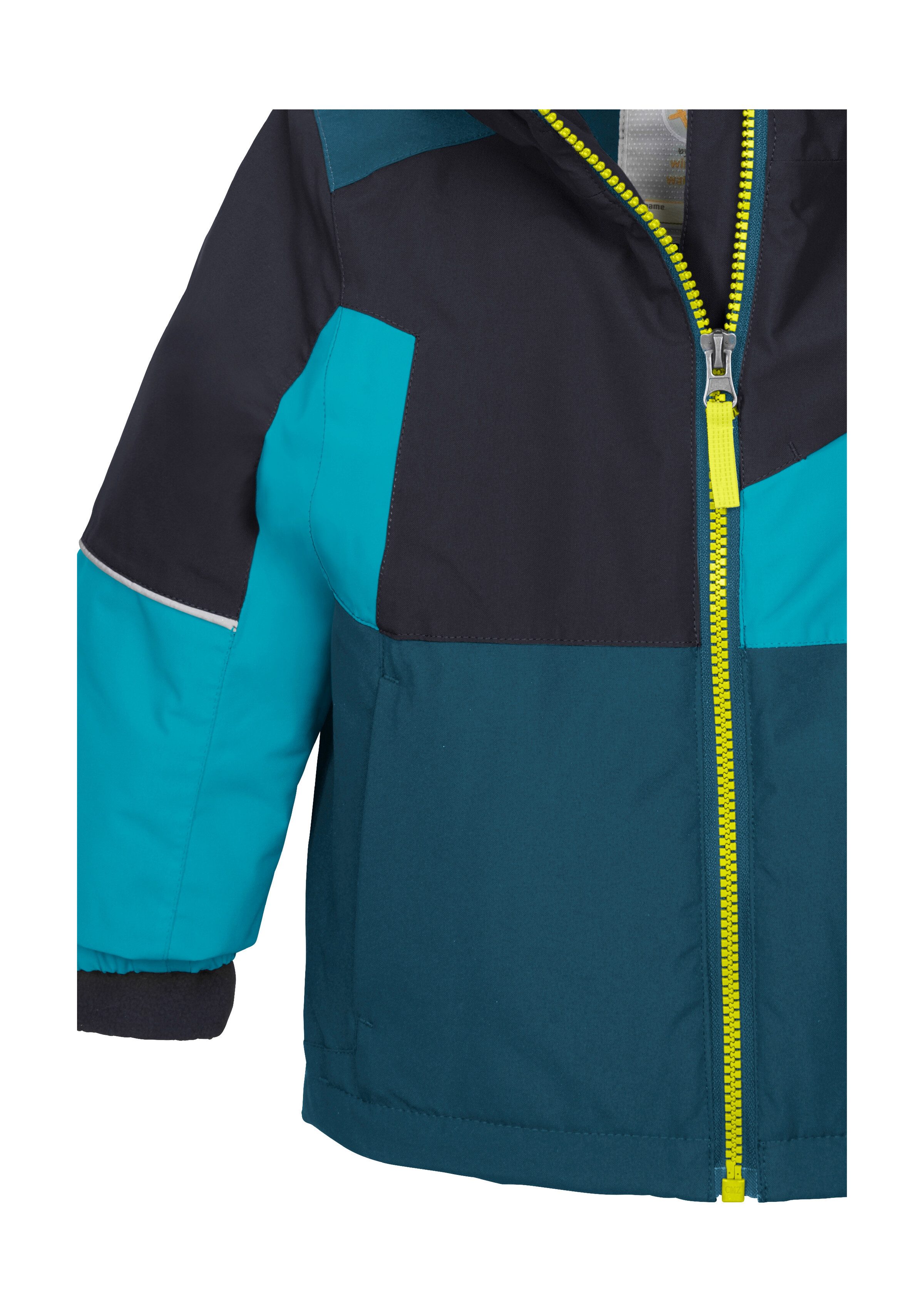 first instinct by killtec Skijacke FISW 42 MNS SKI JCKT Funktionsjacke: wasserdicht, Colourblock, Ärmel verlängerbar