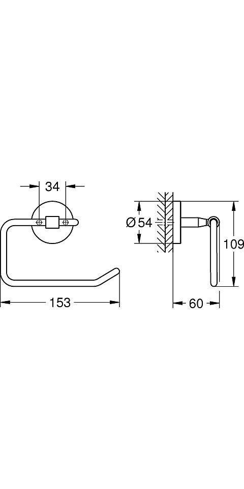 Grohe Toilettenpapierhalter günstig online kaufen