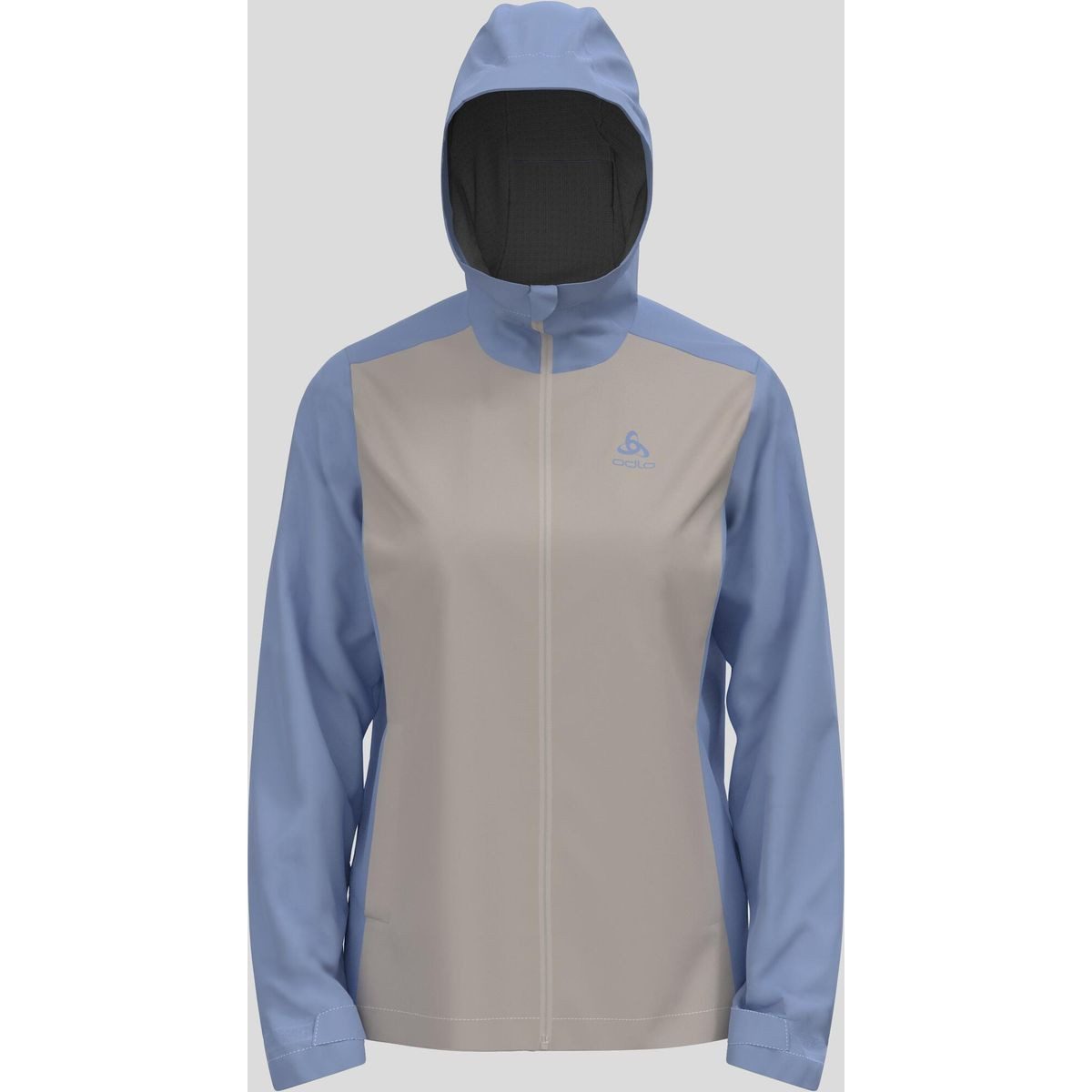 Odlo Outdoorjacke Women's Aegis 2.5L Waterproof Hardshell Jacket Leichte, atmungsaktive und wasserdichte Jacke mit anpassbarer