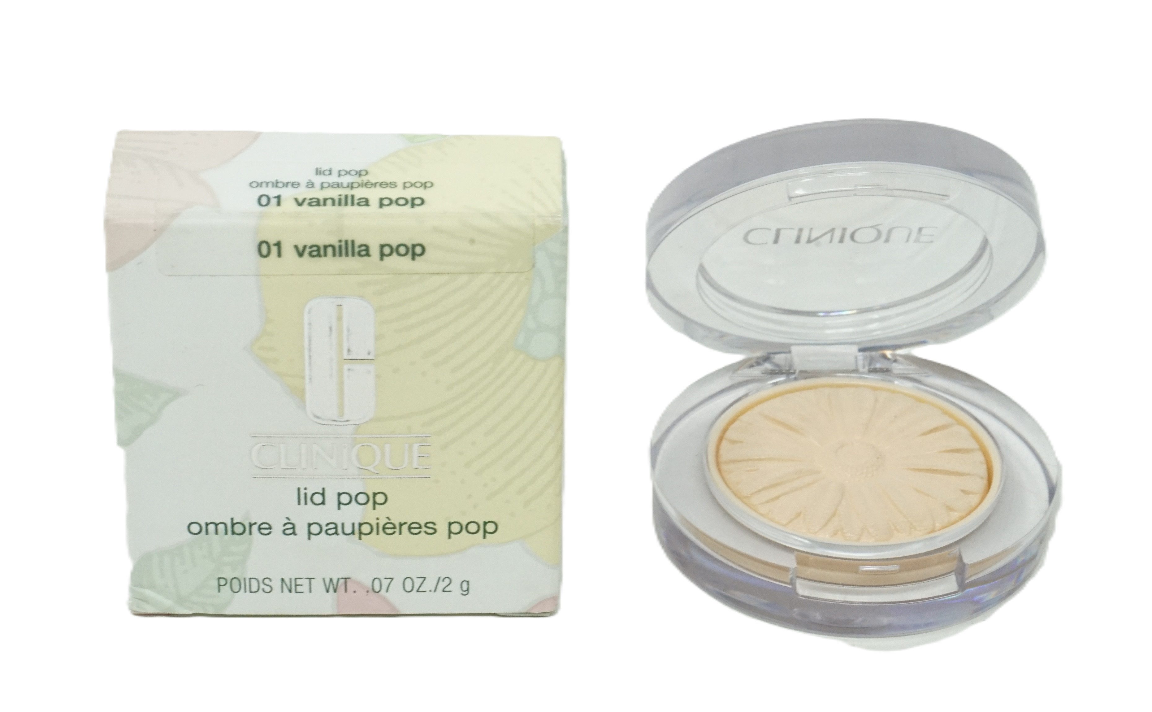 CLINIQUE Lidschatten-Palette Clinique Lid Pop Ombre Lidschatten 01 Vanilla Pop 2g
