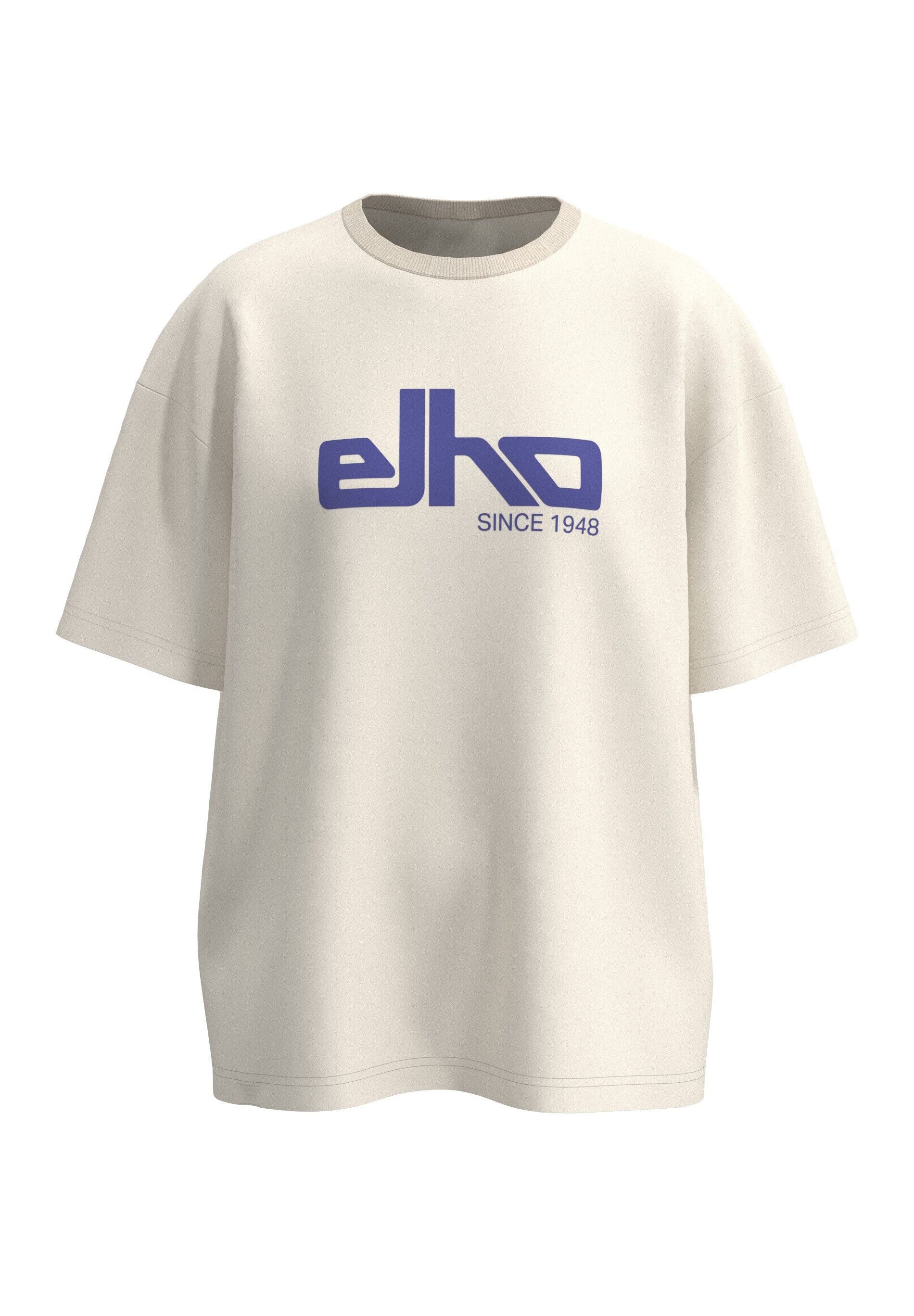 Elho Rundhalsshirt ROSENHEIM (1-tlg) aus reiner Baumwolle