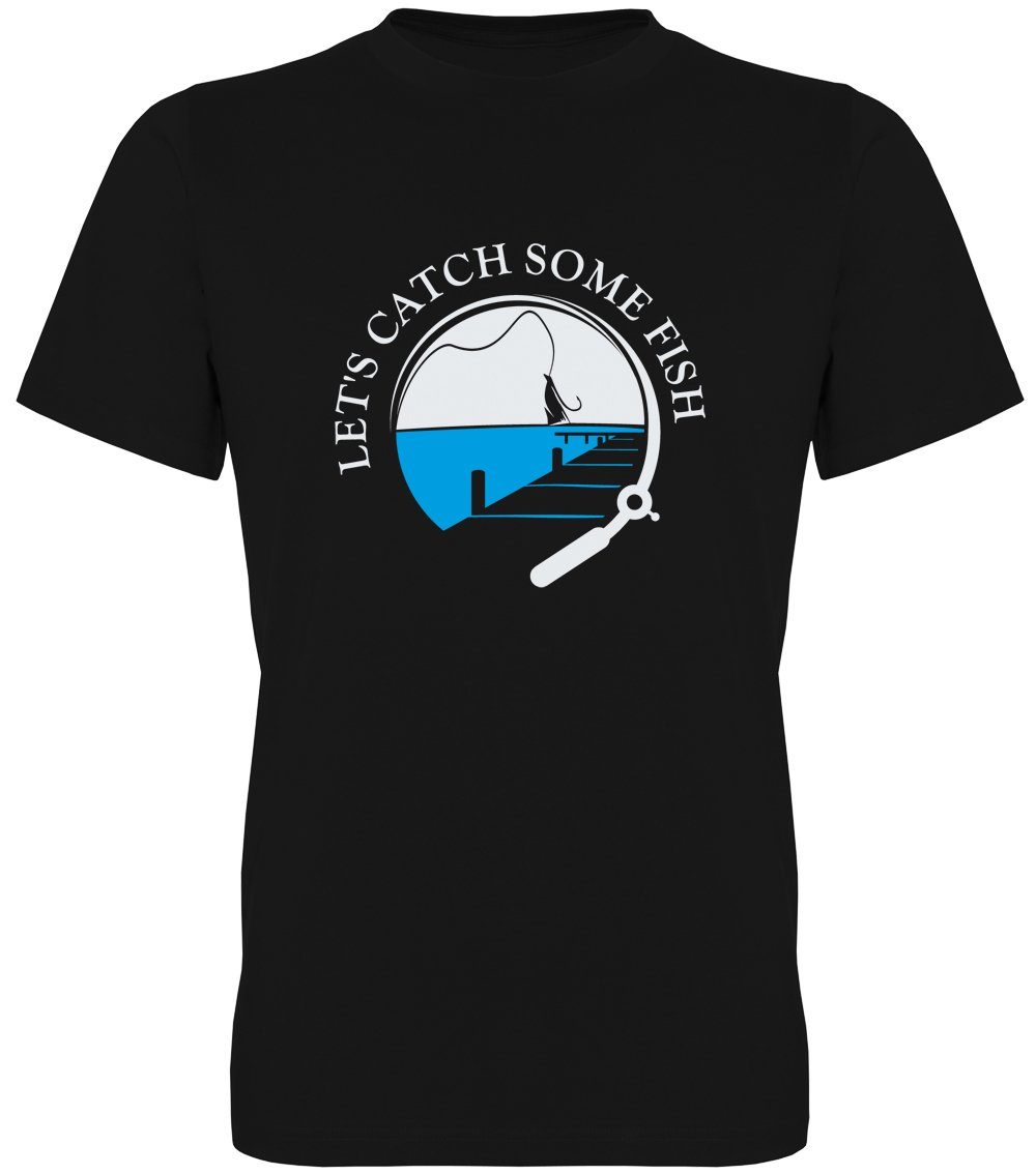 G-graphics T-Shirt Let´s catch some fish Herren T-Shirt, mit trendigem Frontprint, Aufdruck auf der Vorderseite, Spruch/Sprüche/Print/Motiv, für jung & alt