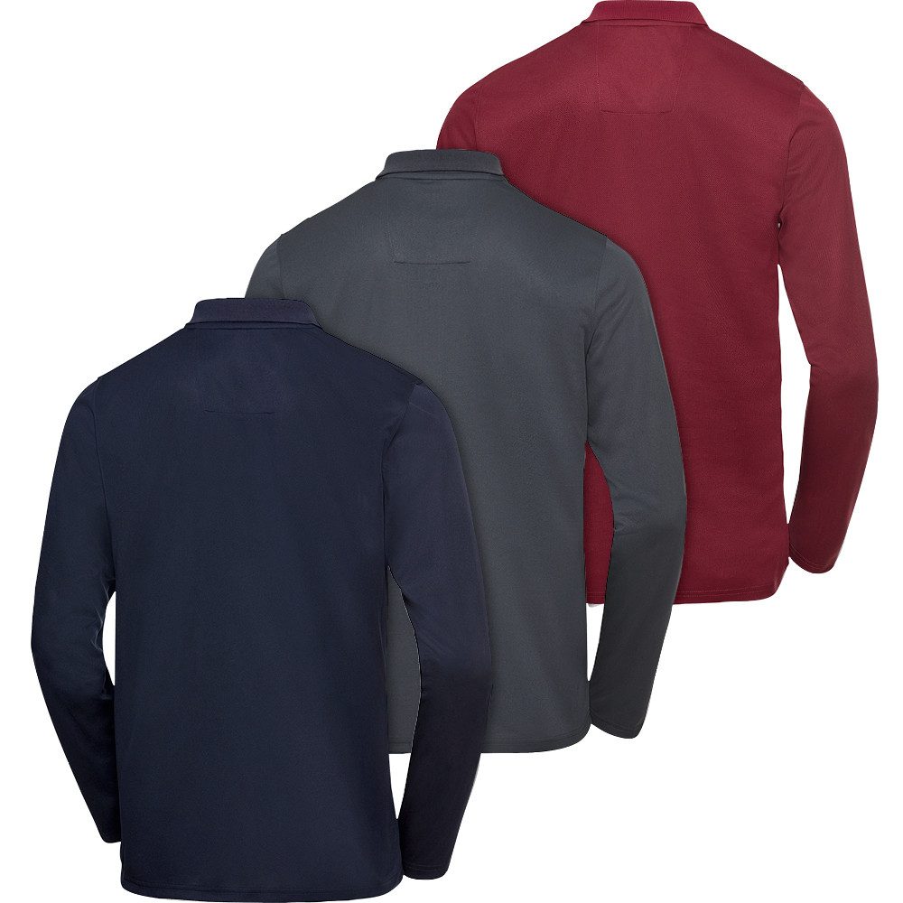Regatta Professional Langarm-Poloshirt (Set, 3er-Pack) Hervorragender Feuch günstig online kaufen