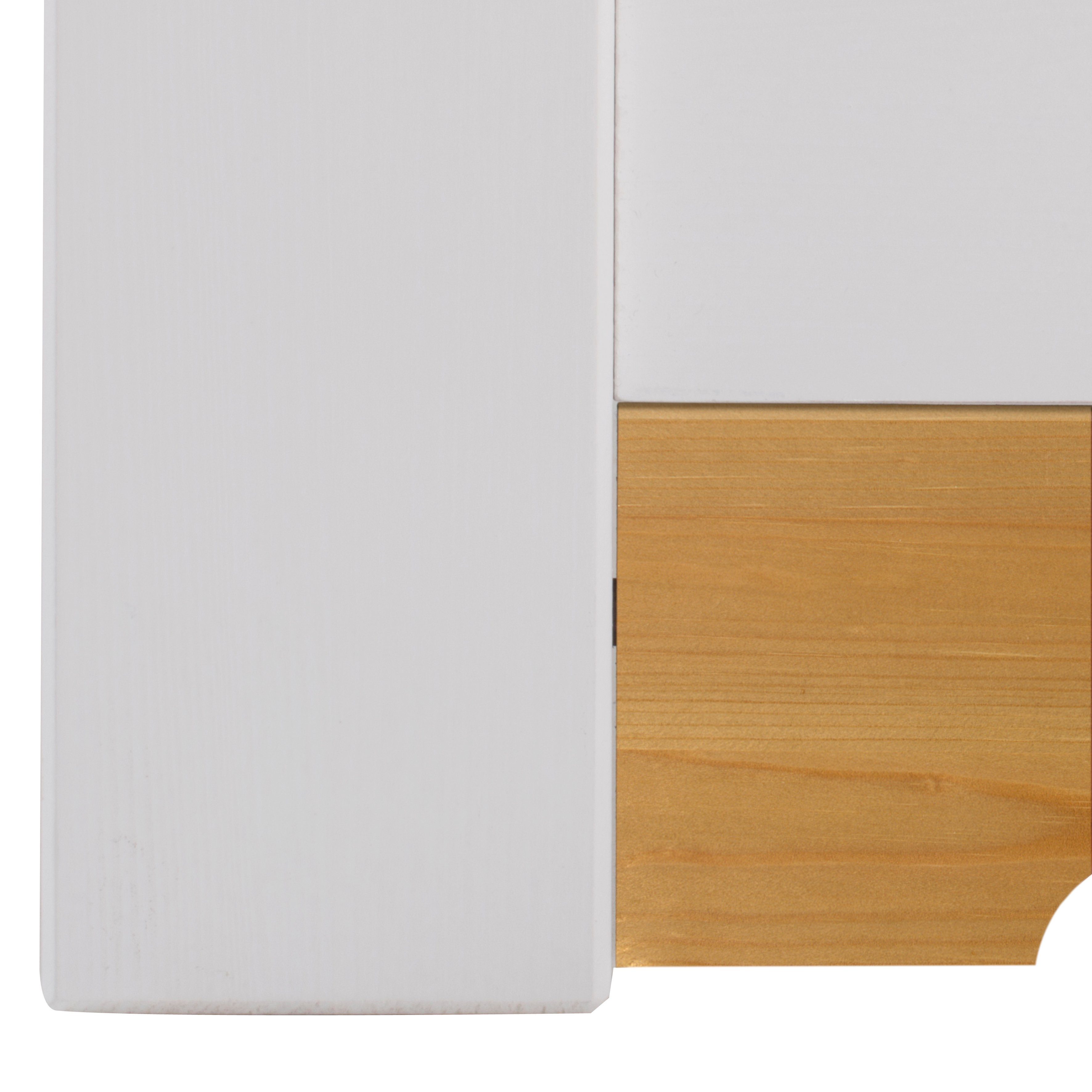 OTTO home Massivholzbett Konrad, hohe Belastbarkeit! FSC® zertifiziertes Massivholz (Breite/Belastbarkeit 180cm/220 KG, 140cm/180 KG), aus massivem Kiefernholz, – Bild 5 von 5