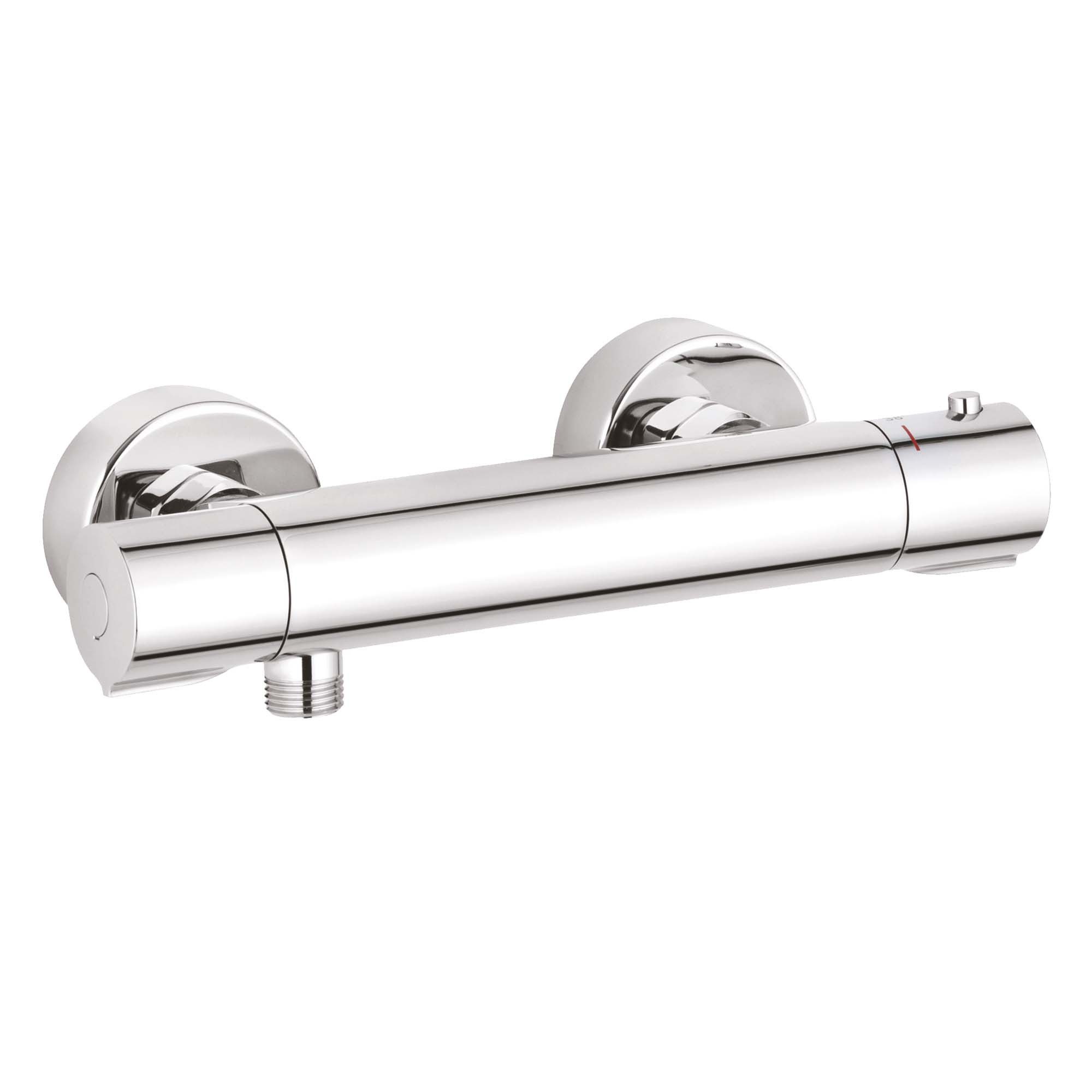 Kludi Duscharmatur BASIC Thermostat Brausearmatur DN 15 ohne Brausegarnitur chrom
