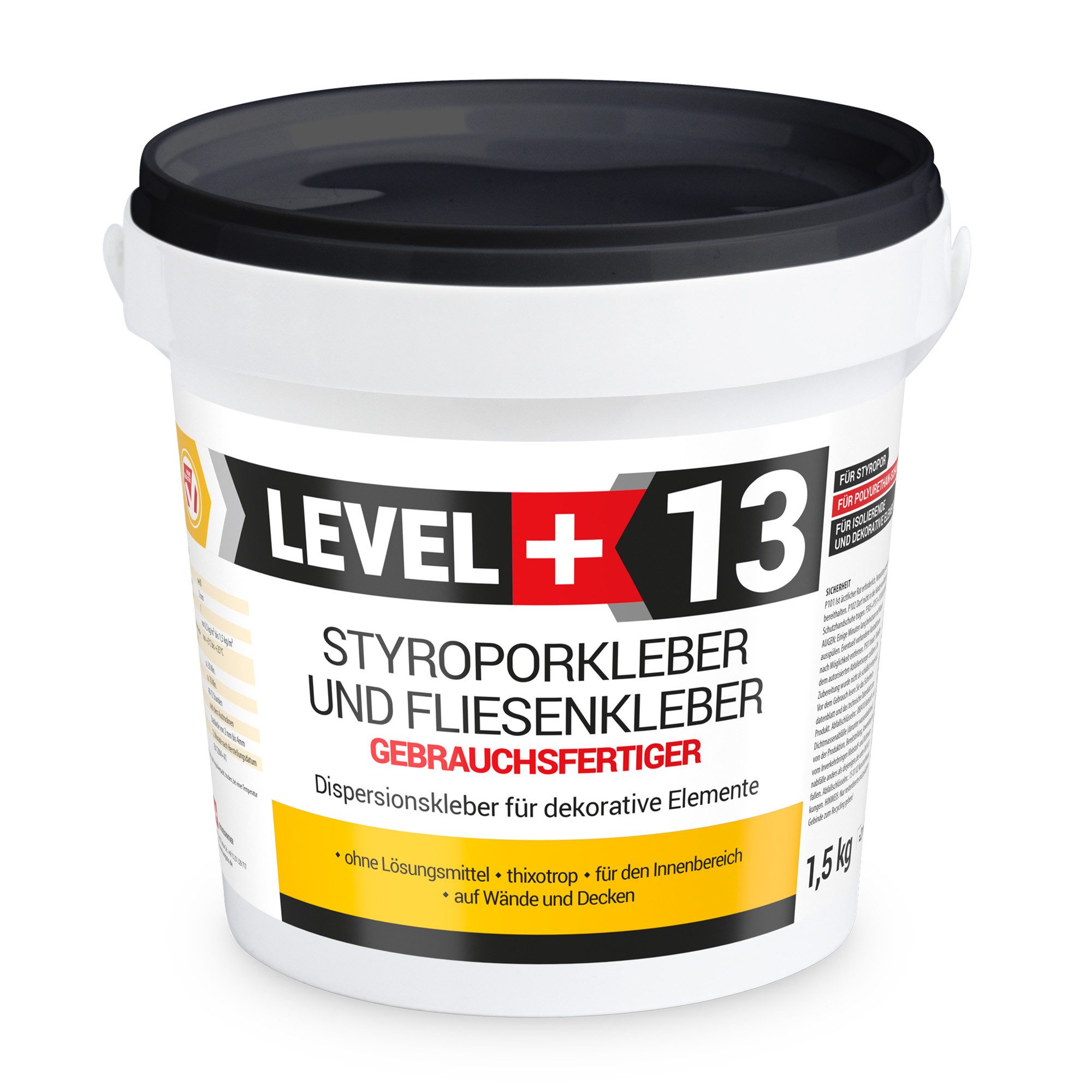 Level+ Dispersionskleber Styroporkleber Dispersionkleber Dekor Deckenplatte günstig online kaufen
