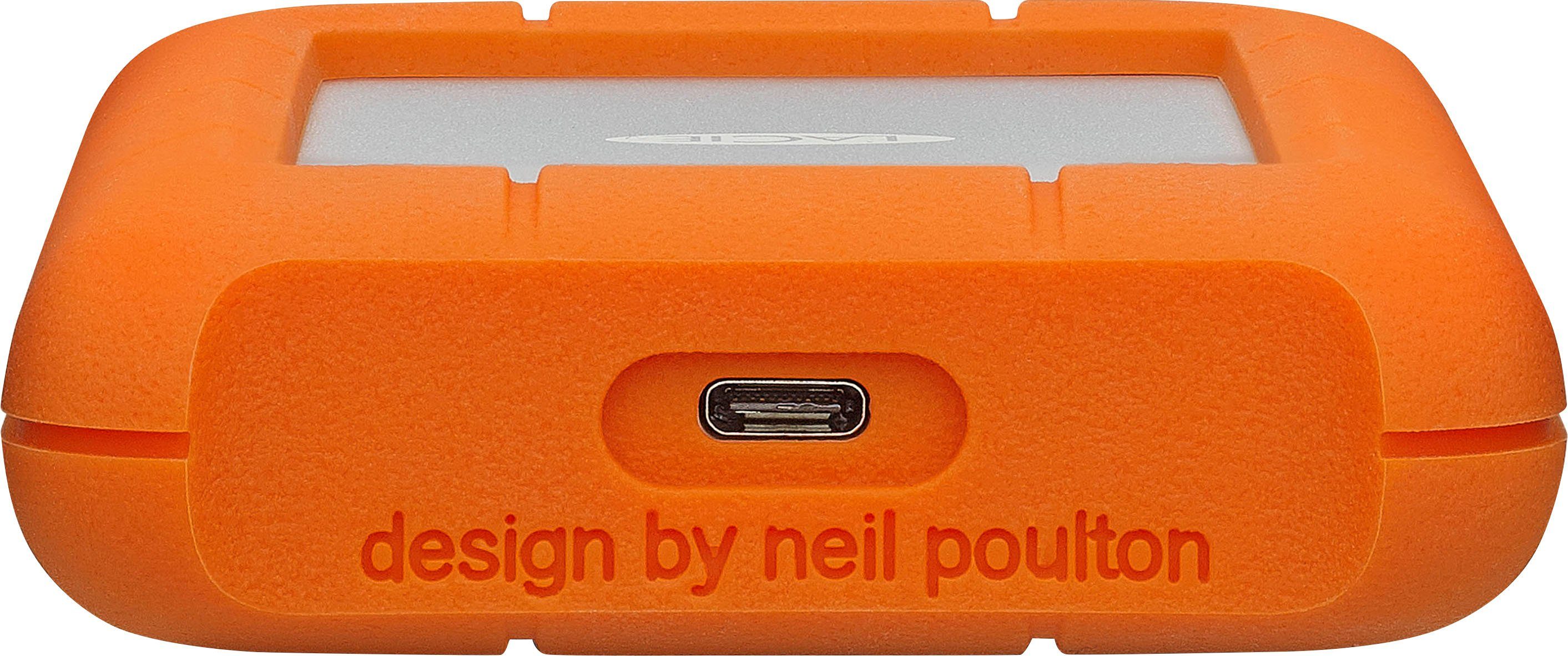 LaCie Rugged USB-C externe HDD-Festplatte (5 TB) 3,5"