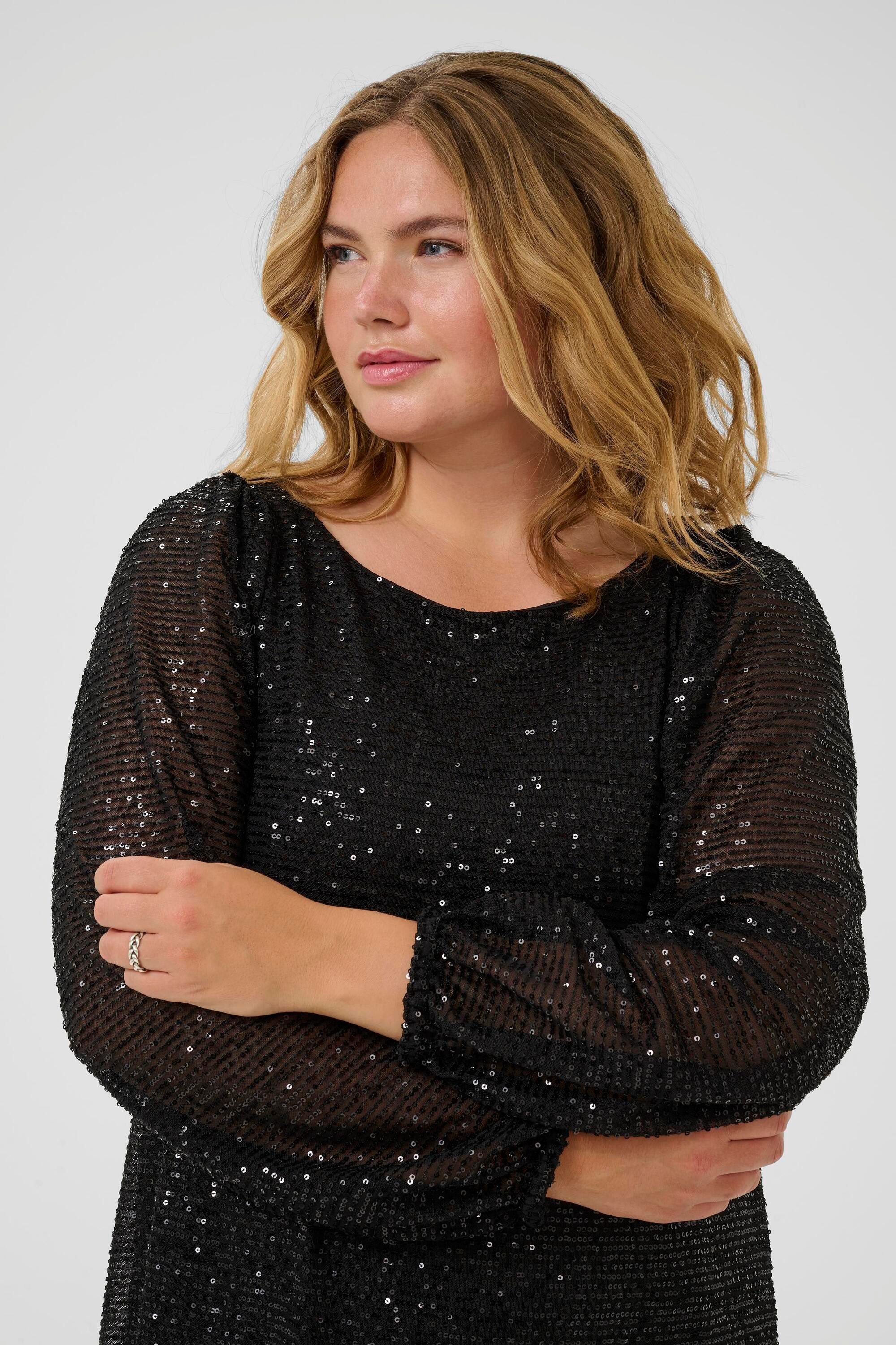 KAFFE Curve Jerseykleid Jerseykleid KClaila Große Größen