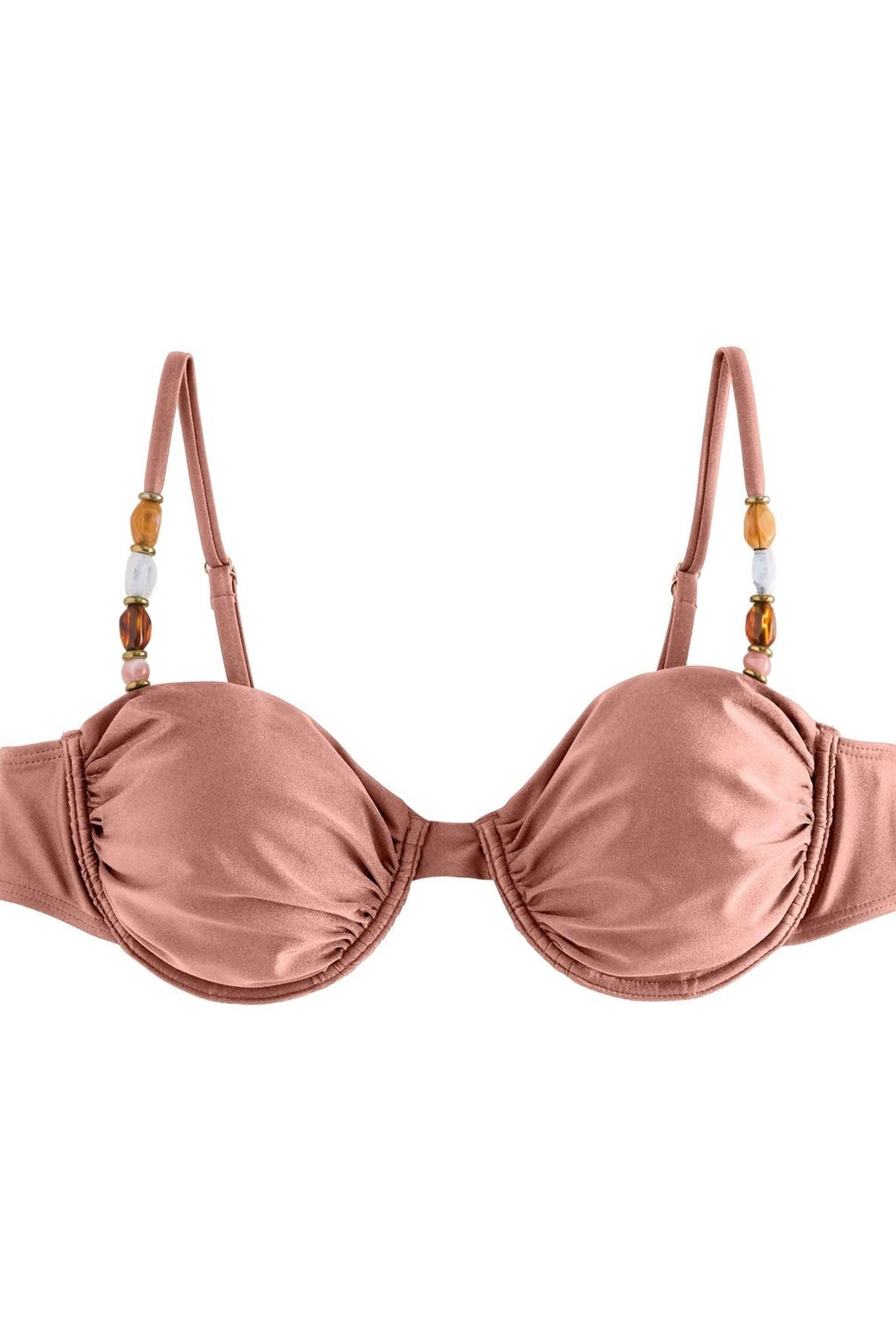 LIPSY Bügel-Bikini-Top Lipsy wattiertes Bikinioberteil mit Bügel (1-St)
