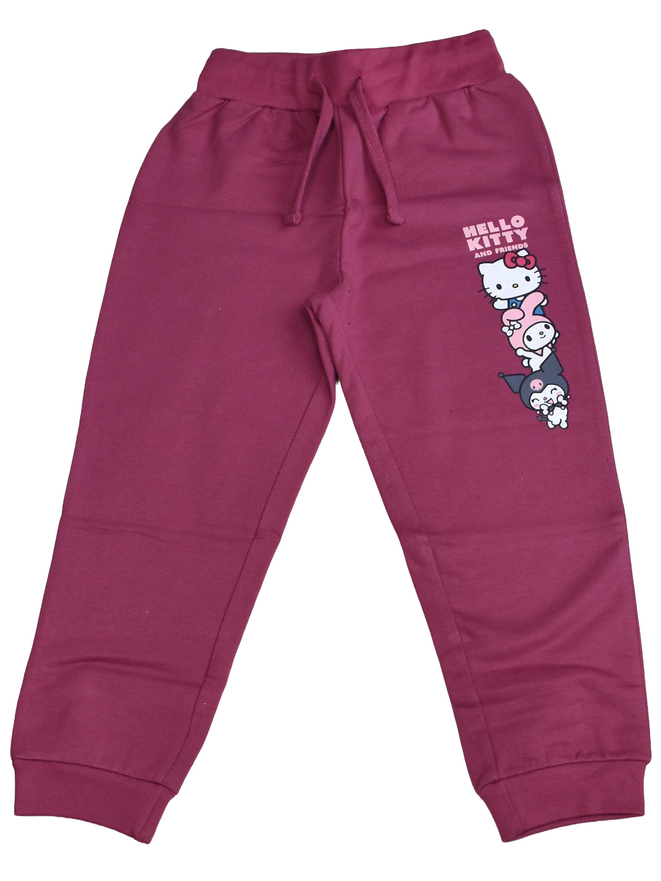 United Labels® Jogginghose Hello Kitty Jogginghose Kuromi & My Melody Trainingshose Sweathose