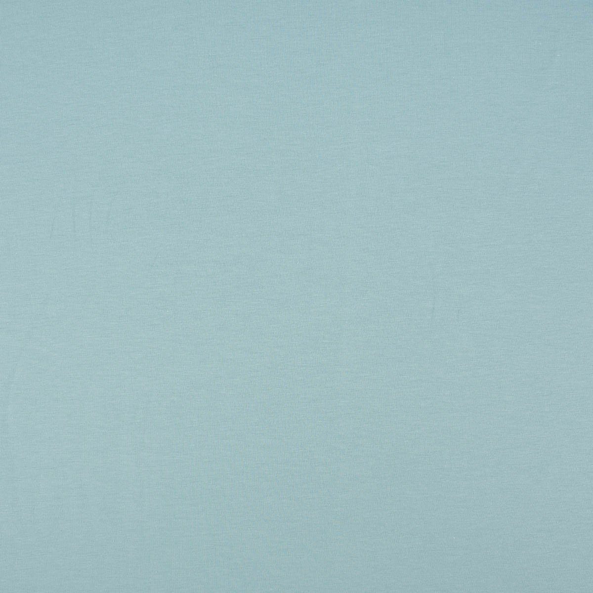 Thumbnail - SCHÖNER LEBEN. Stoff Baumwolljersey Organic Bio Jersey einfarbig aqua blau 1,5m Breite, allergikergeeignet