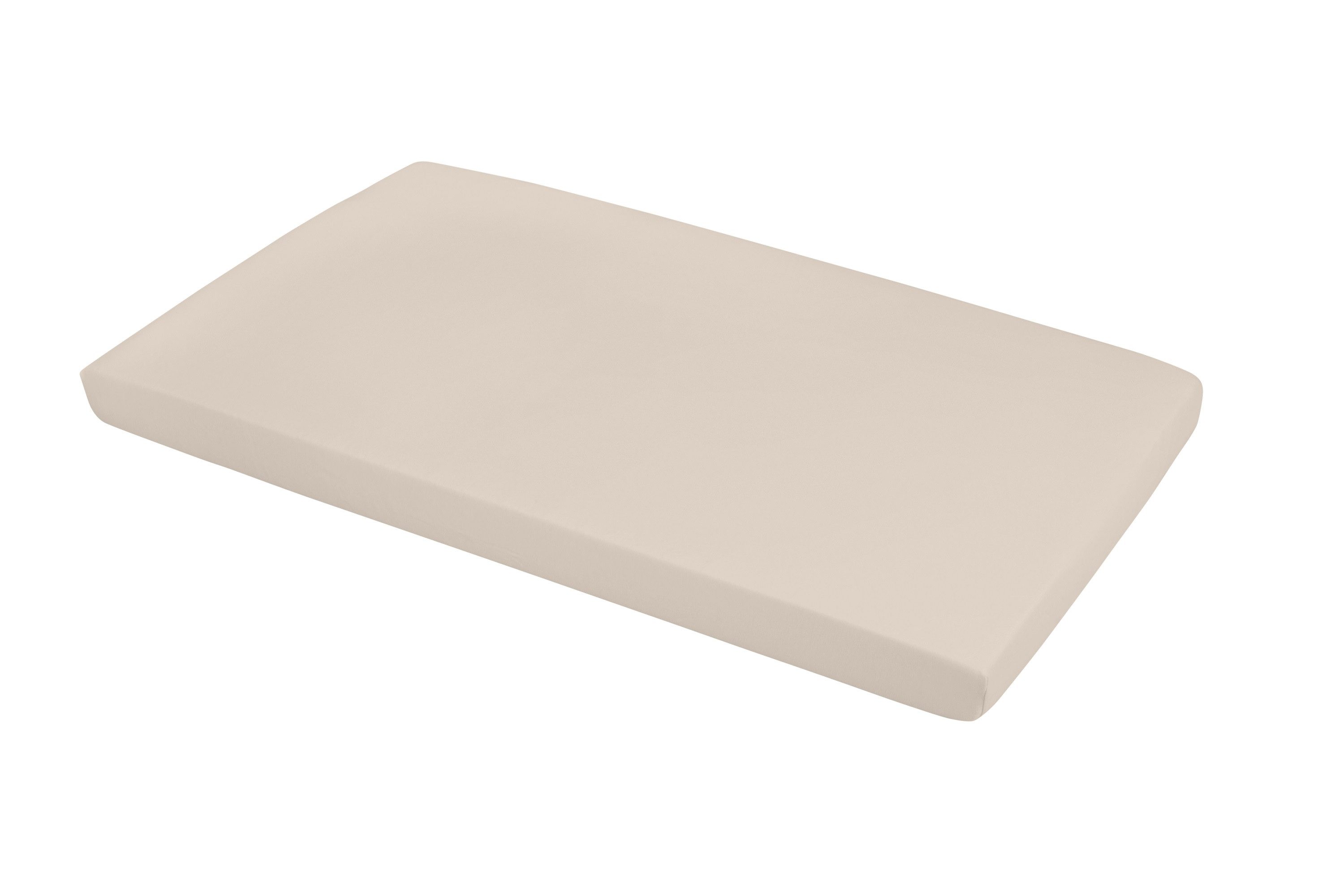 Waldin Spannbettlaken Spannbettlaken für Waldin Wickeltisch 7in1, Beige, Spannbetttuch