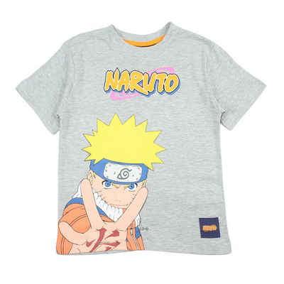 Naruto Print-Shirt Anime Naruto Shippuden Kinder Jungen kurzarm Shirt T-Shirt Gr. 116 bis 152