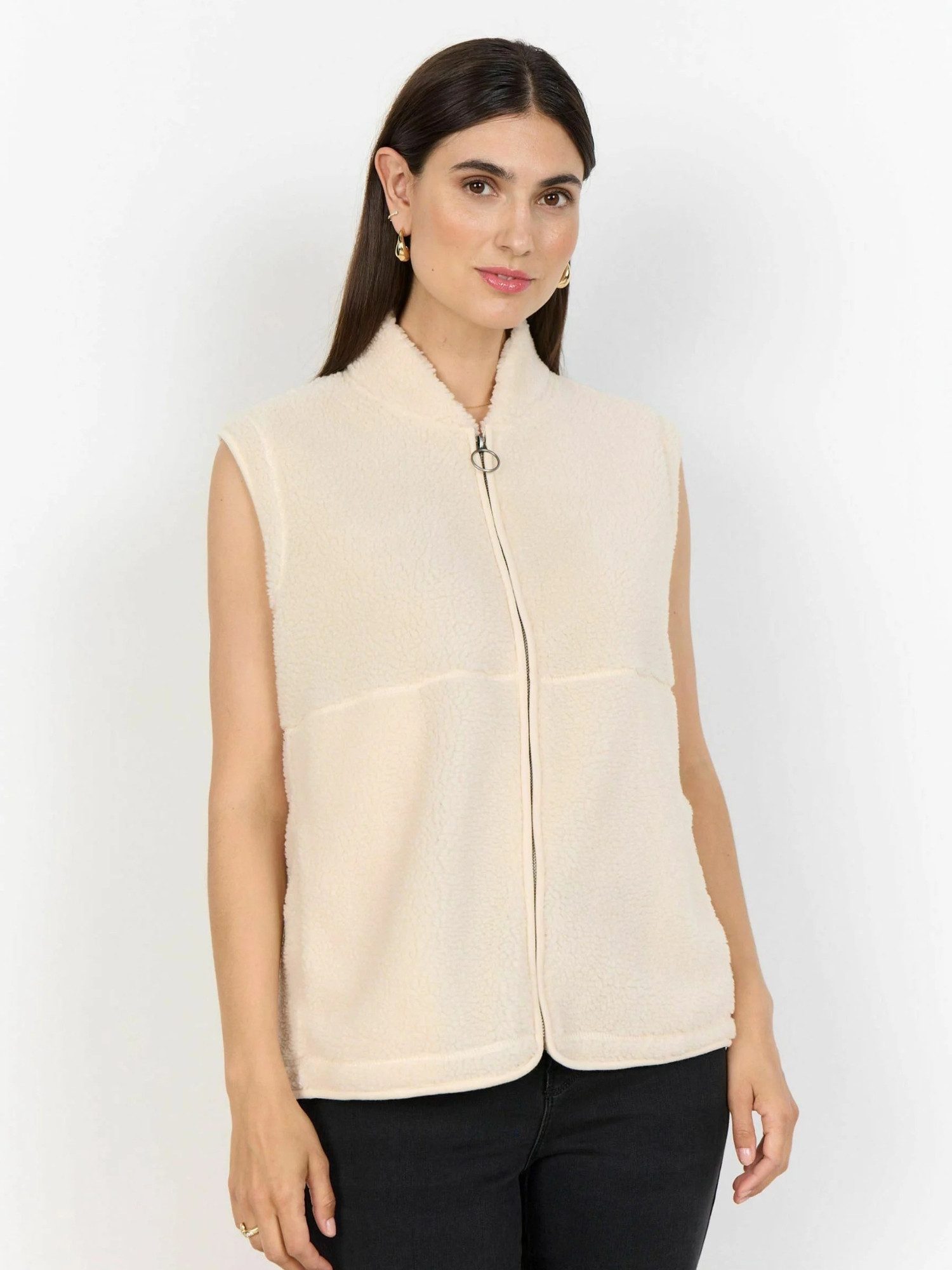 soyaconcept Blusentop Soya Concept Vest SC-ONYX