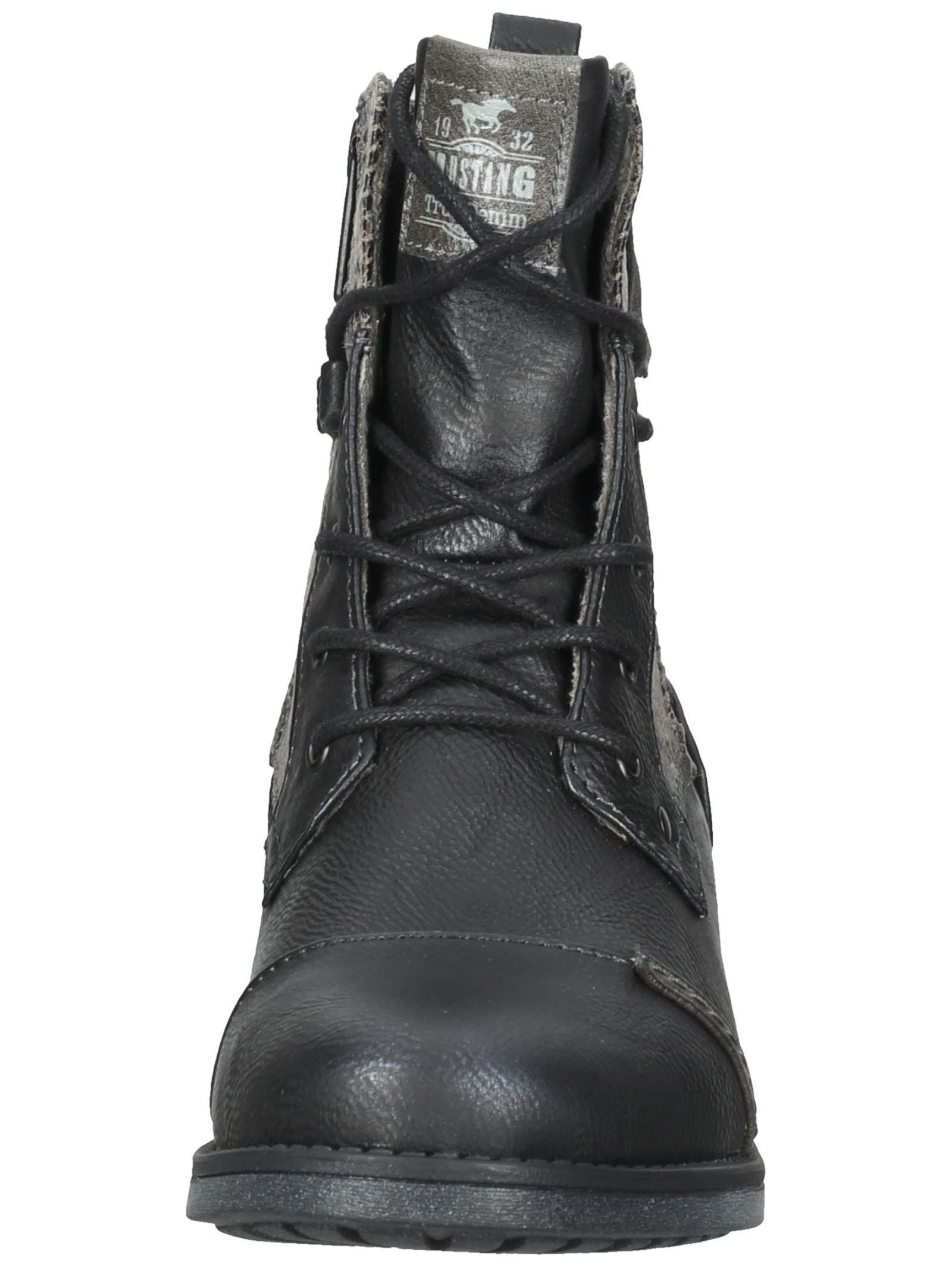 Mustang Shoes Mustang Shoes Stiefelette Lederimitat Schnürstiefelette