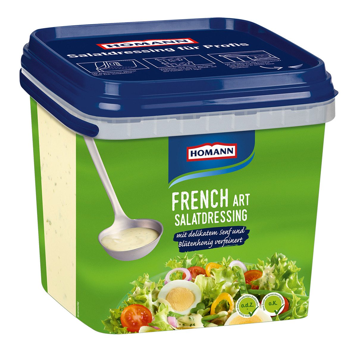 Homann Saucen, Homann French Dressing mit Senf und Honig fein abgestimmt 4000ml