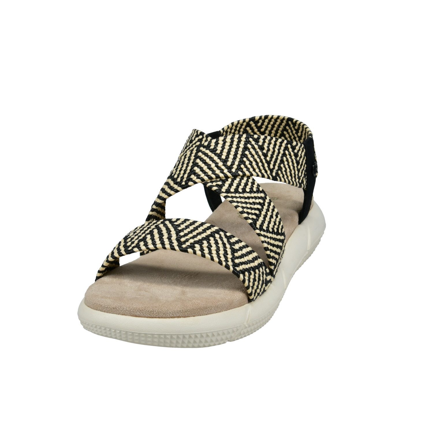 BAGATT BAGATT Damen Sandalette Jersey D31-A7880-6954-1052 black/beige Sandale