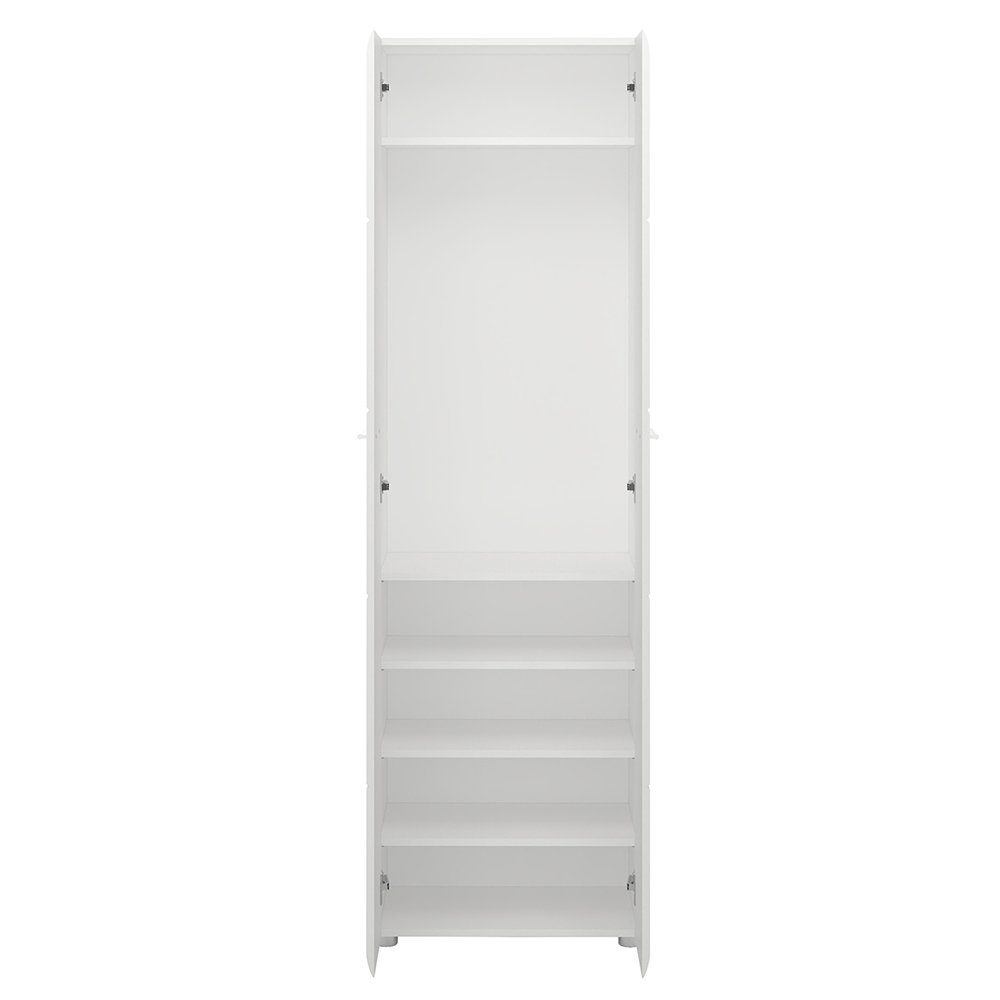 Lomadox Garderobenschrank MALABO-129 Hochschrank mit Kleiderstange günstig online kaufen