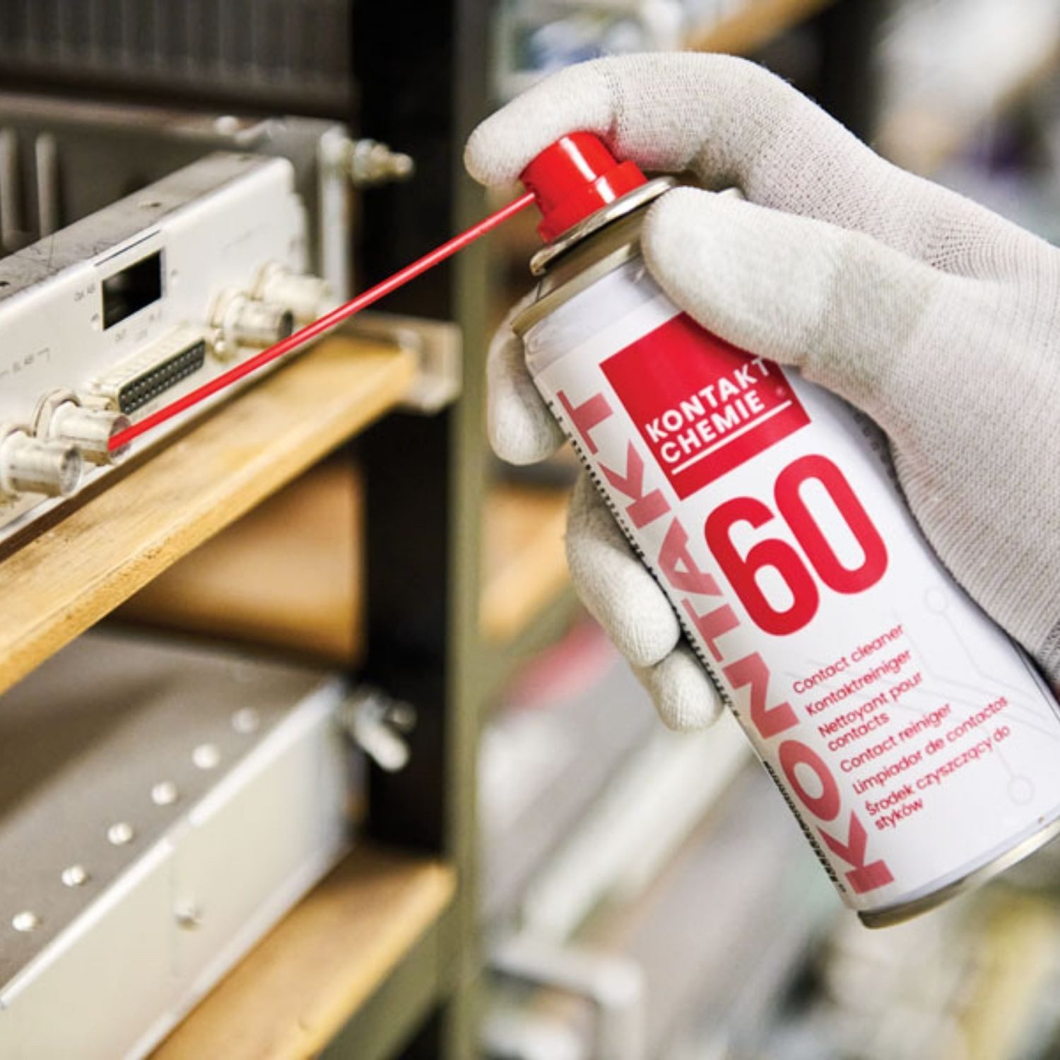 KONTAKT CHEMIE oxidlösender Kontaktreiniger, KONTAKT 60, 100ml Reinigungsspray