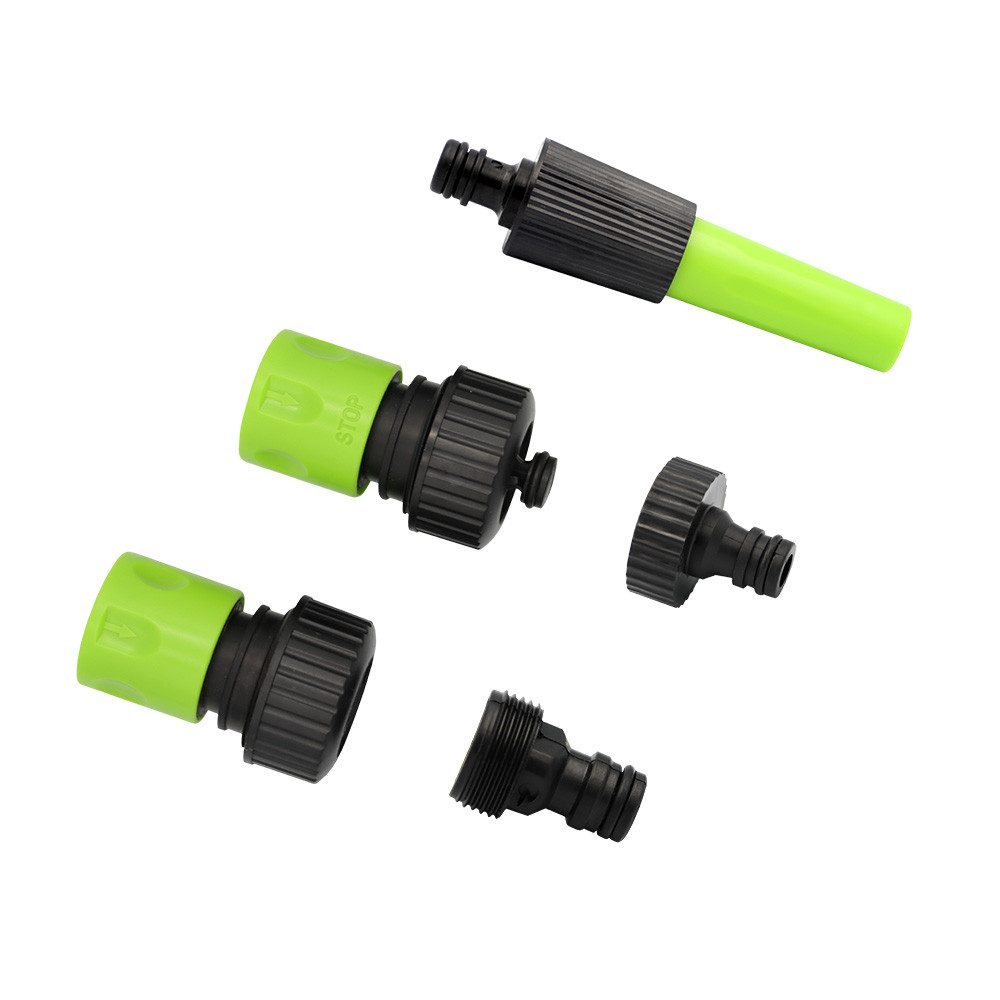 Schlauchadapter 5-teiliges Schlauchkupplungs- und Verbinder Set 3/4"