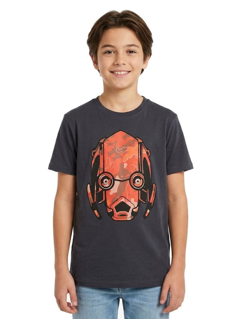 Fortnite Print-Shirt Fortnite T-Shirt Jungen Dunkelgrau – Offi. Merchandise 10 12 Jahre Fortnite T-Shirt THE FOUNDATION
