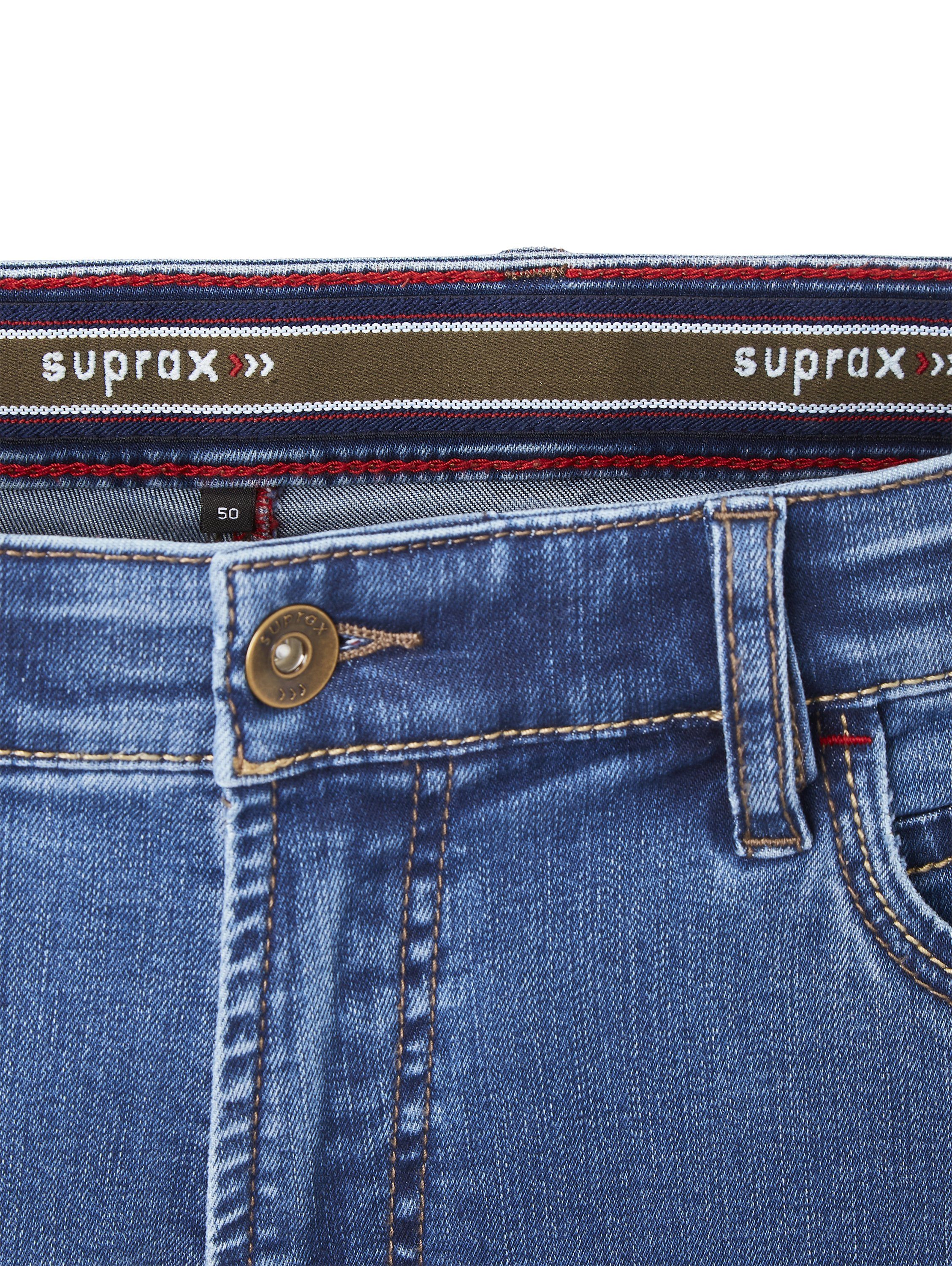 Suprax Regular-fit-Jeans Jeans mit Komfort-Dehnbund und Sicherheitstasche