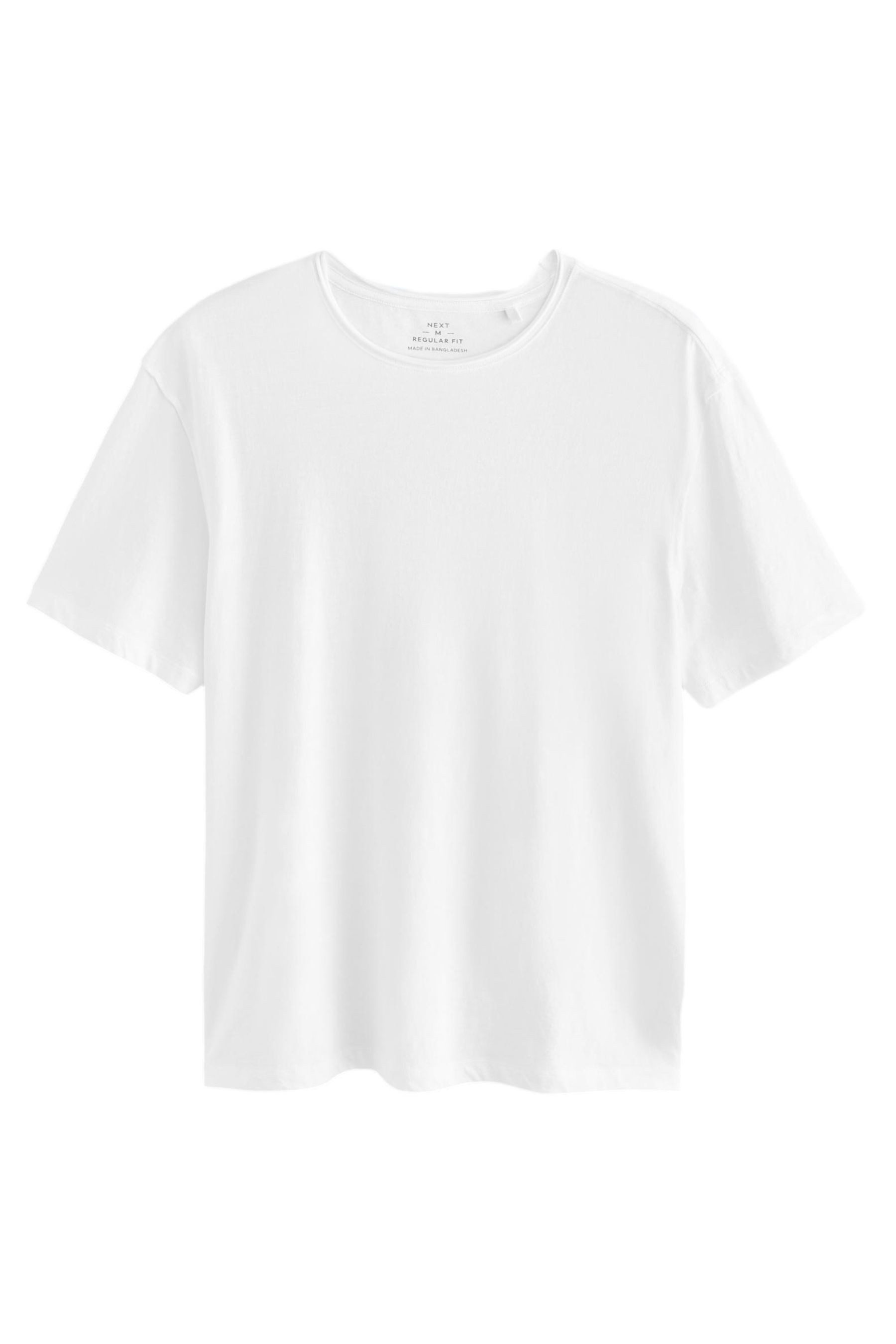 Next T-Shirt Leichtes, unversäumtes T-Shirt aus Flammgarn (1-tlg)