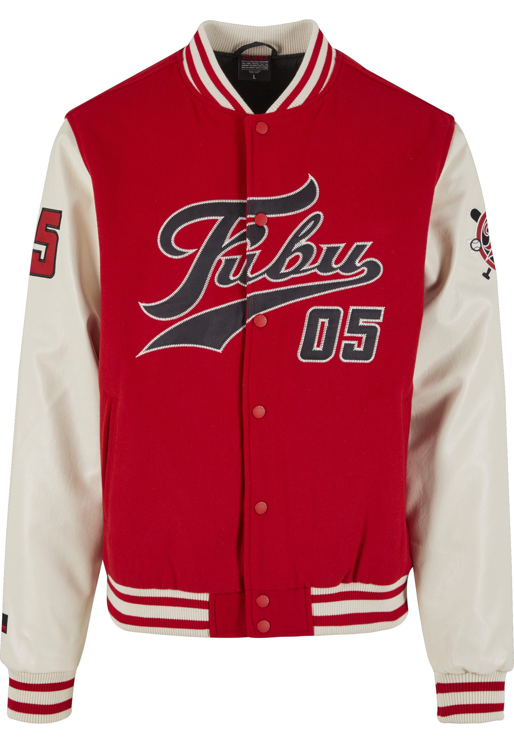 Fubu Collegejacke Fubu FM243-003-1 Fubu Varsity Block College Jacket (1-St)