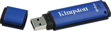 Kingston DataTraveler Vault Privacy 3.0 64GB USB-Stick (USB 3.0, Lesegeschwindigkeit 250 MB/s)