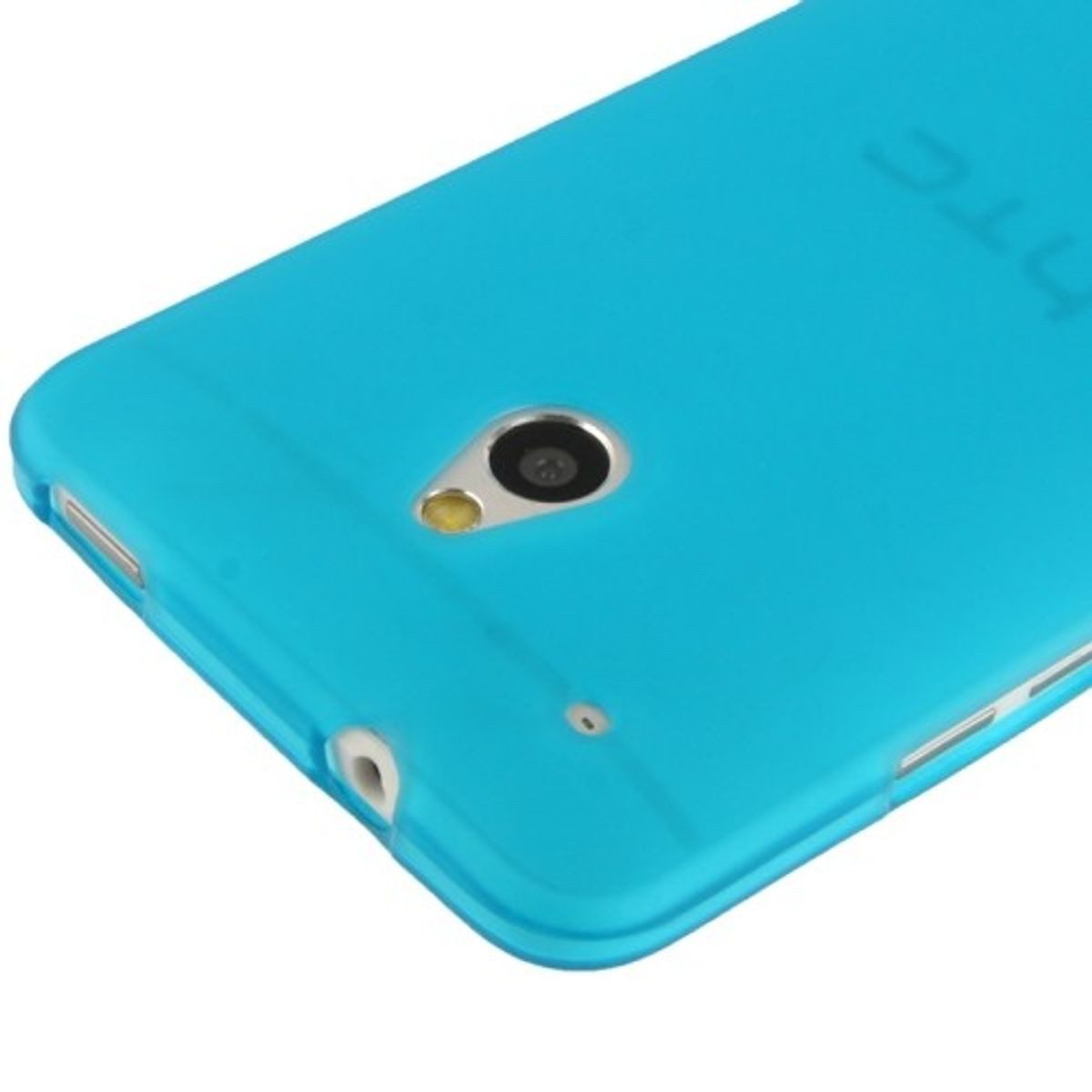 König Design Handyhülle HTC One Mini, HTC One Mini Handyhülle Backcover Blau