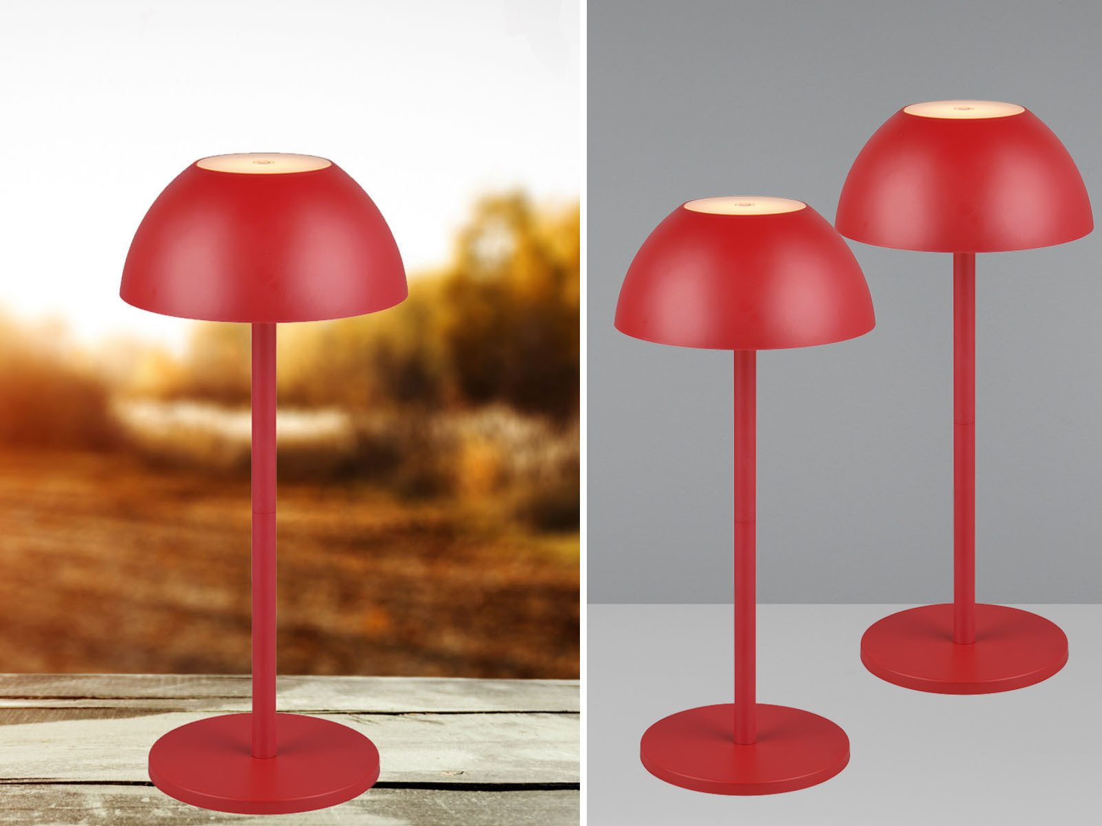 Reality Leuchten LED Außen-Tischleuchte, dimmbar, LED günstig online kaufen