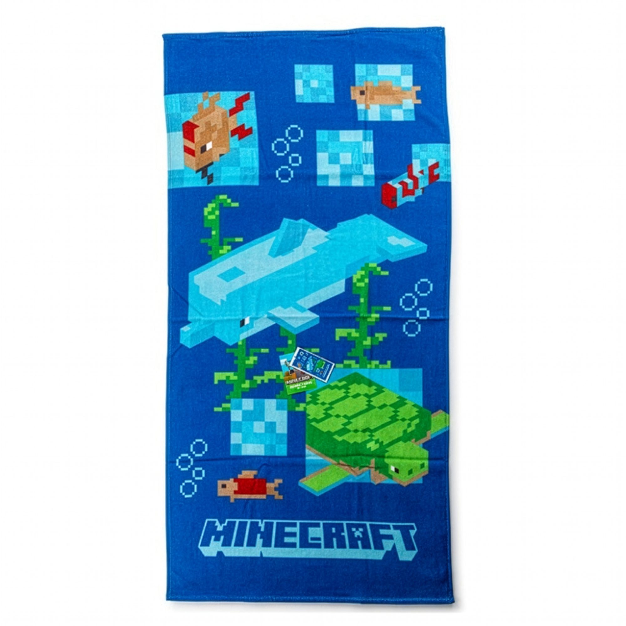 Carbotex Handtücher Minecraft Duschtuch Badetuch Strandtuch 70 x 140 cm / 100% Baumwolle, (1 Duschtuch, 1-St)
