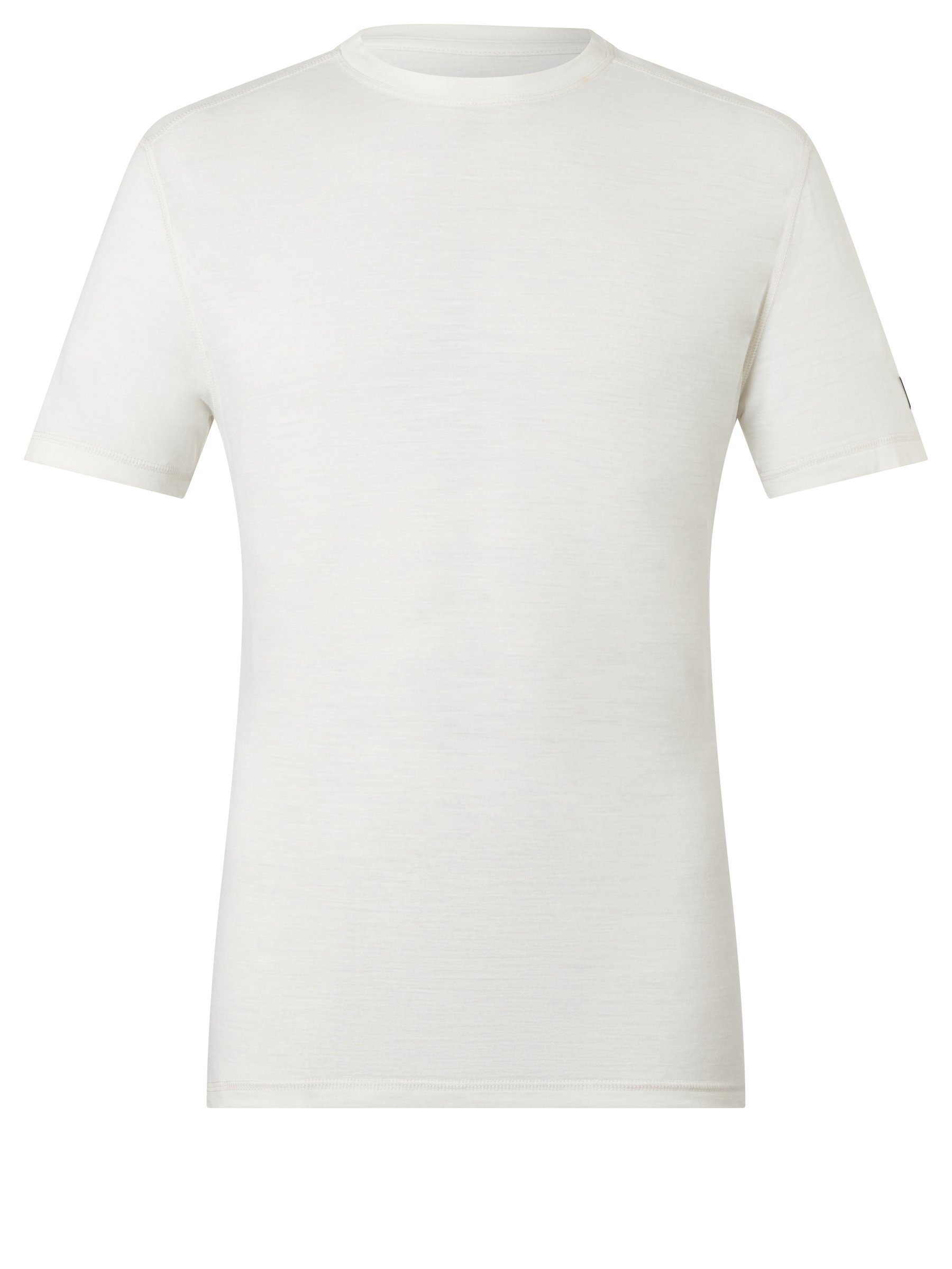 SUPER.NATURAL Funktionsshirt funktioneller TEE M Fresh White T-Shirt Merino-Materialmix SIERRA140 Merino
