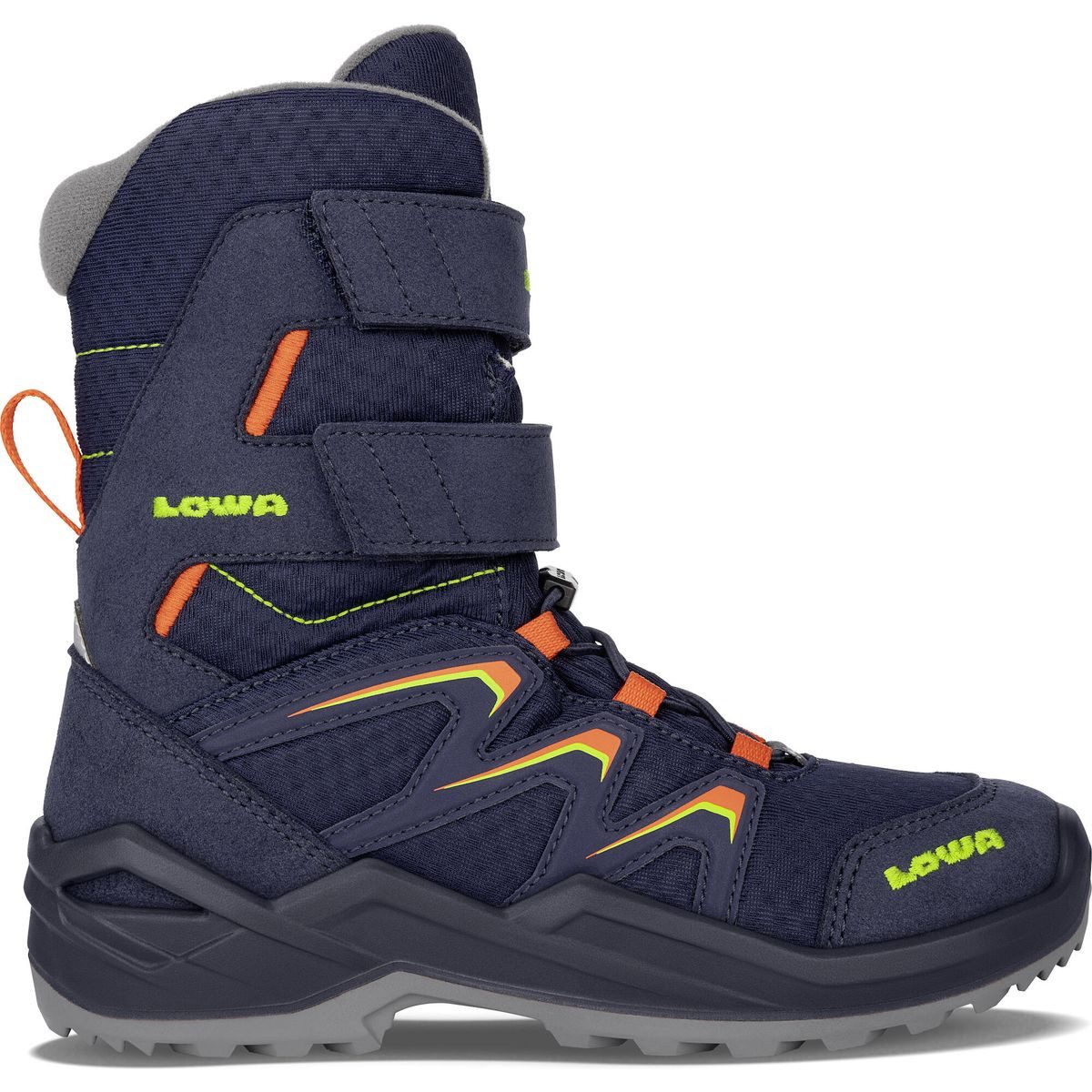 Lowa Maddox Warm GTX Hi JR Winterstiefel Warmer, wasserdichter und atmungsaktiver Kinderstiefel für ungetrübte