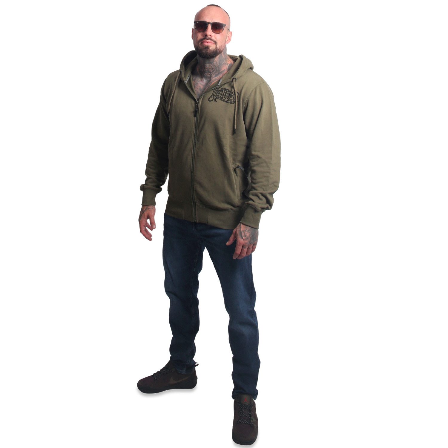 YAKUZA Kapuzensweatjacke Needle