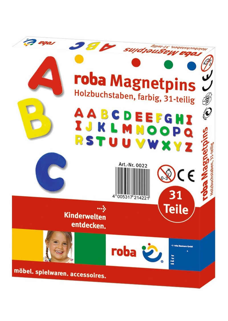 roba® Magnet Magnetbuchstaben (31-St)