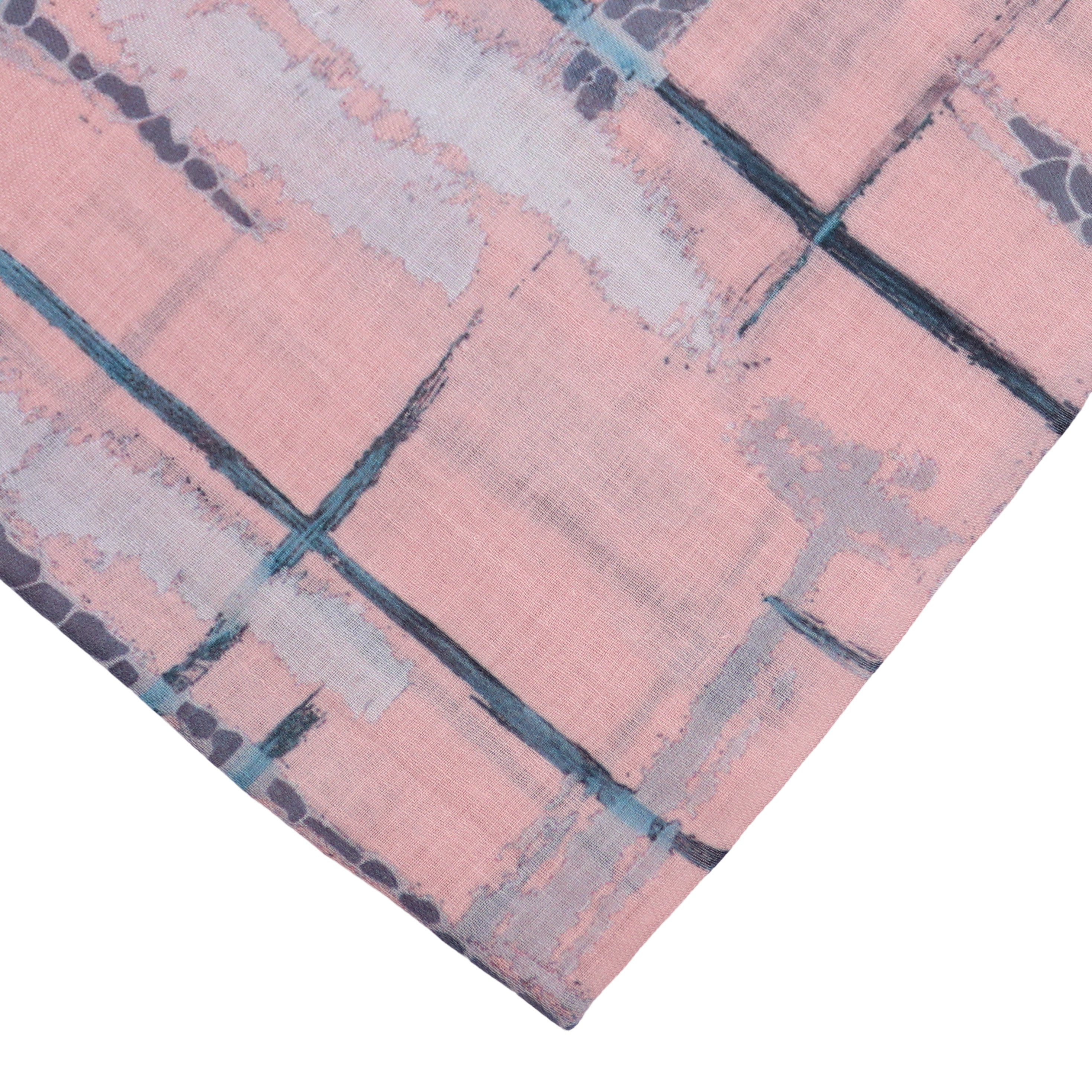MIRROSI Loop Damen Schal Weich aus 100% Viskose Groß, Schlauchschal, Abstraktmuster, (ca.60x80cm, zweimal um den Hals wickelbar), Damen Halstuch Stola ideal für – Bild 4 von 4