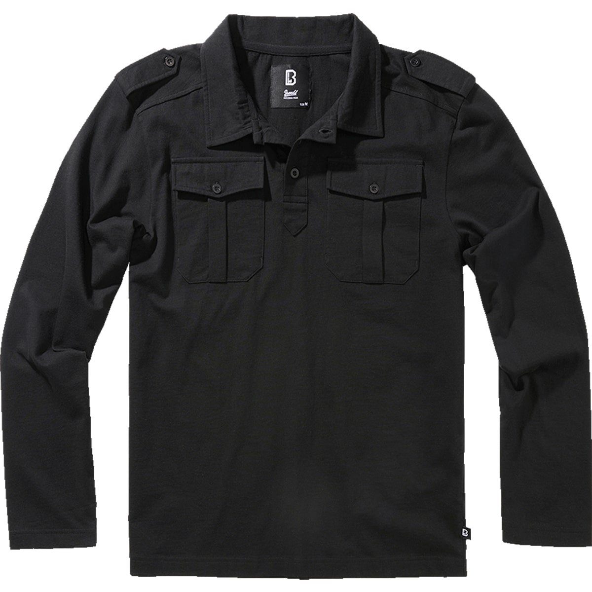 Brandit Langarmshirt Brandit Jersey Poloshirt Willis günstig online kaufen