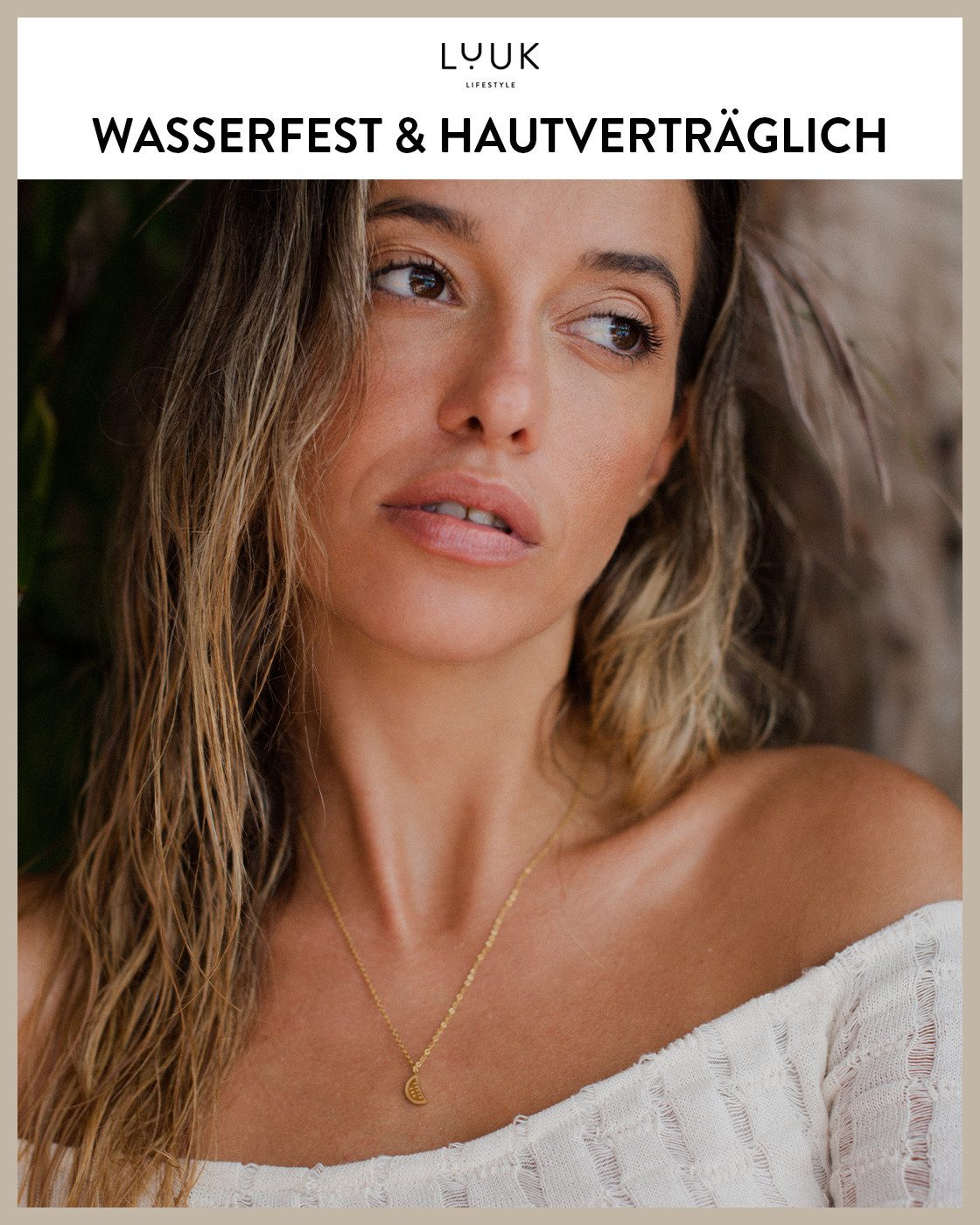 LUUK LIFESTYLE Kette mit Anhänger Wassermelone, günstig online kaufen