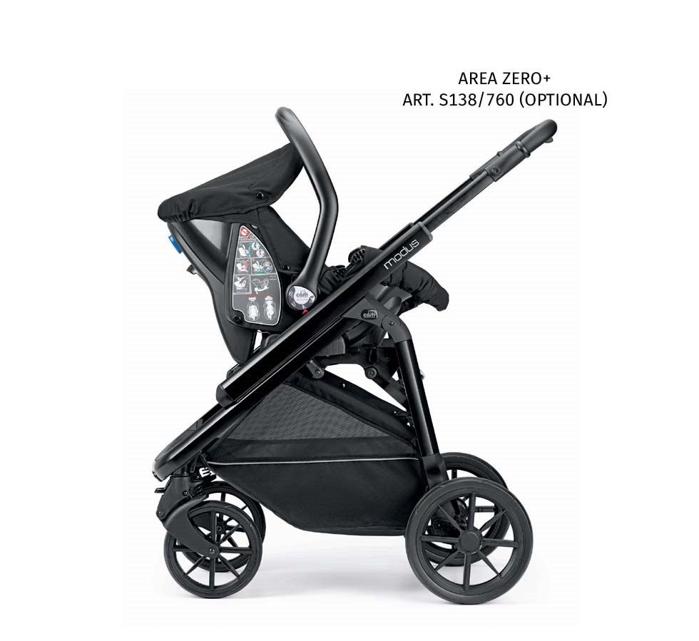 CAM Babyschale CAM Area Zero+ Auto-Babyschale, Made in Italy, waschbarer Bezug