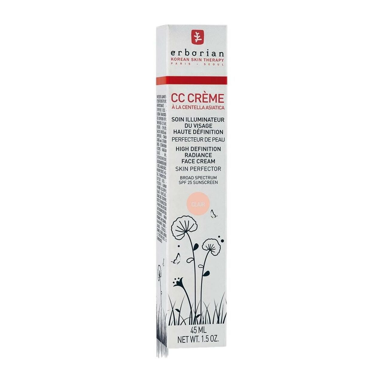 Erborian CC-Creme CC Crème à la Centella Asiatica, Alle Hauttypen, Lichtschutzfaktor: 25