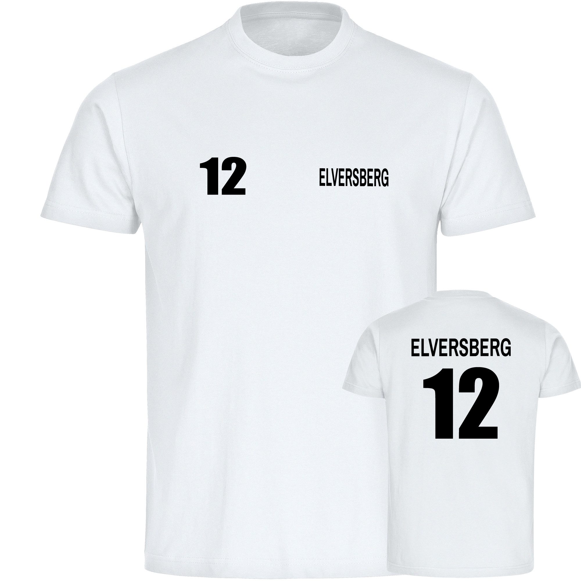 T-Shirt Herren Elversberg - Trikot Nummer 12 - Männer